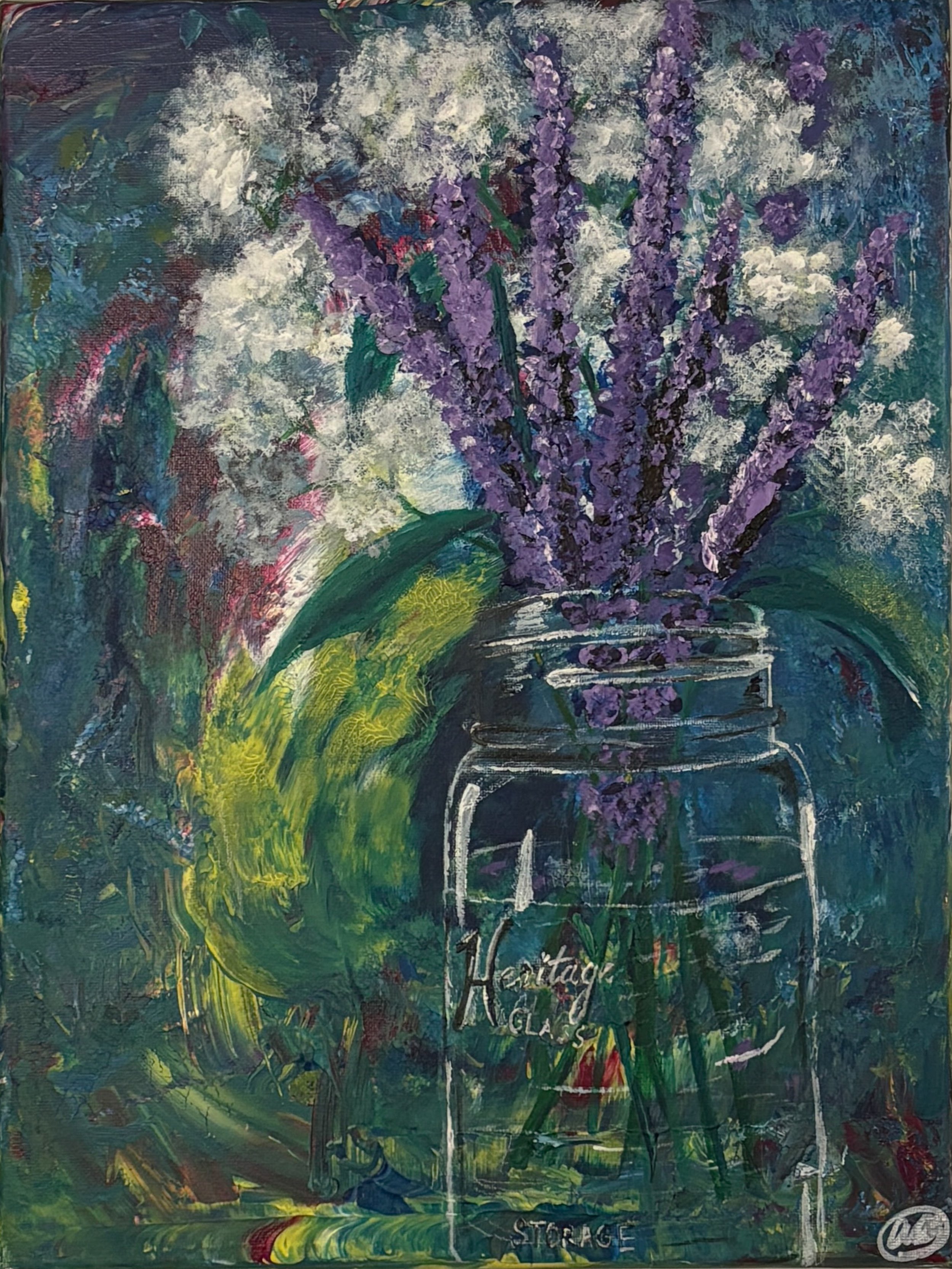 Lavender Memories (Original Painting)