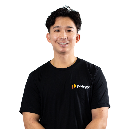 Jordan Hum, physiotherapist (physio) at Polygon Health in Burnaby