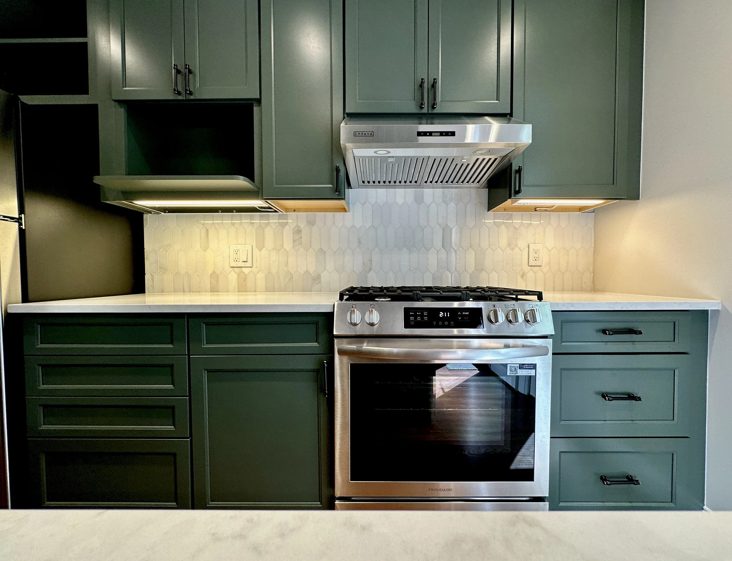 renovation of a kitchen I design & permit drawings I Washington DC