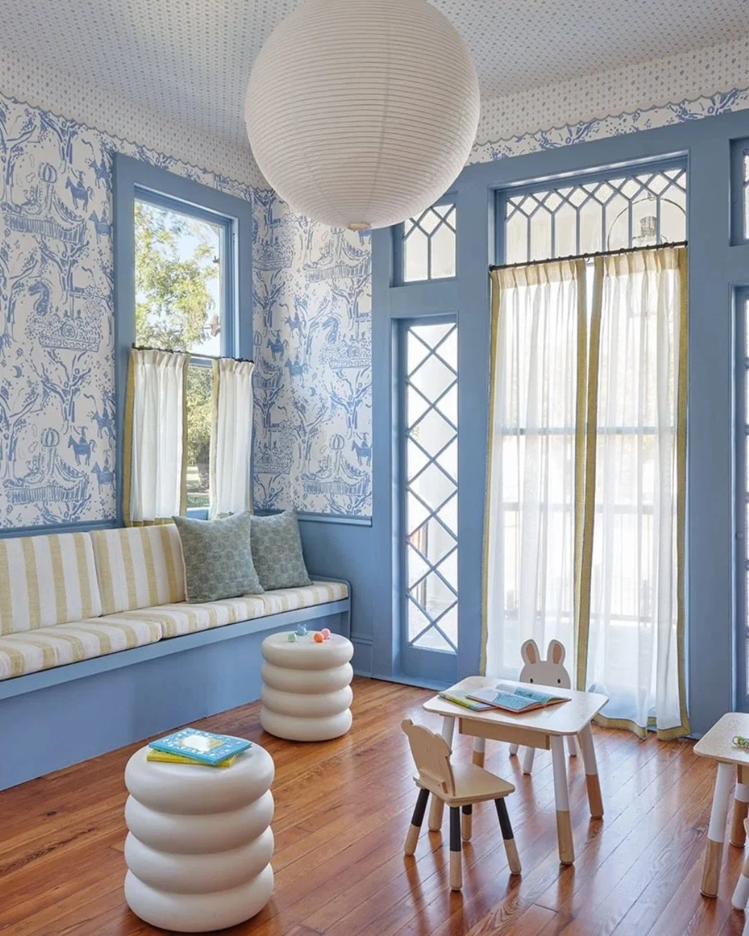 When your color-loving client designs a pediatric dental office ✨

Inside @hattiesparks&rsquo; joyful New Orleans project for @petitekrewe, where handpainted murals, pattern, and playful details help reimagine what a visit to the dentist can feel lik