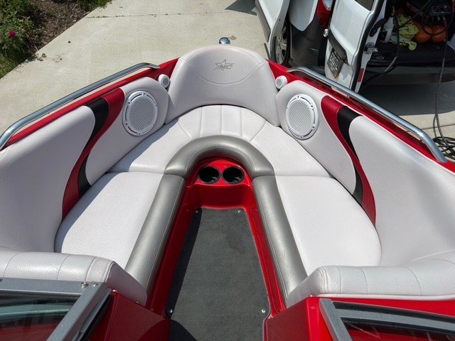 Interior Detail on a boat fully restored looking like new