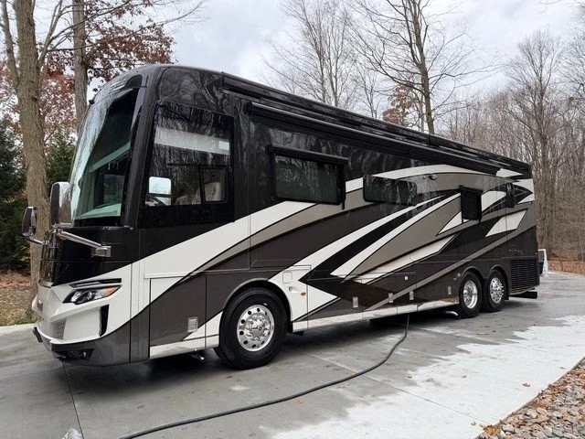 Coach Bus RV Exterior Detail