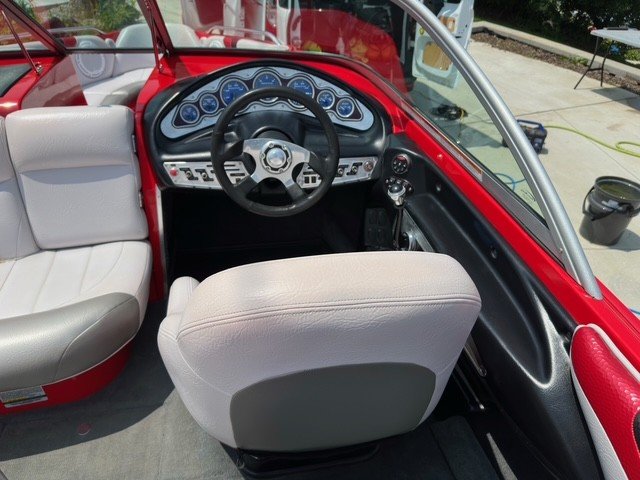 Interior detail on a boat