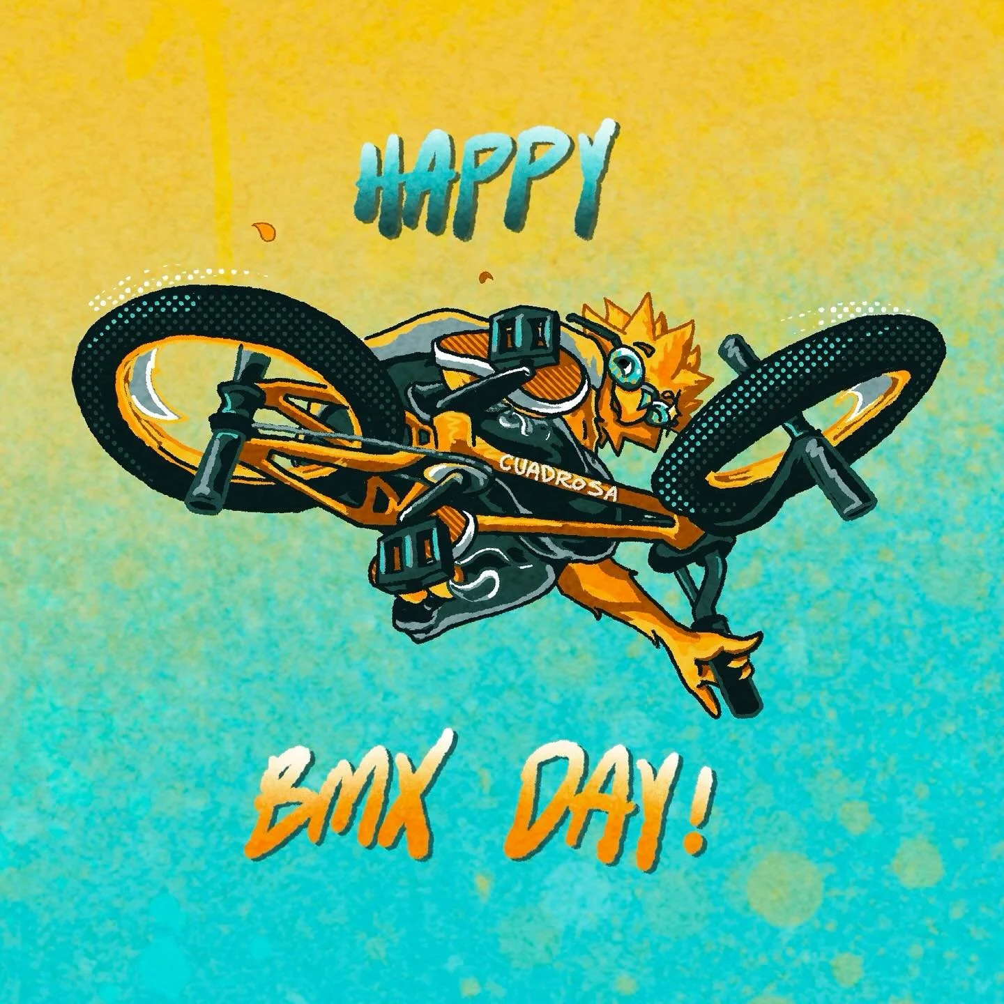 Happy BMX Day!! Go bike!!🚲💨✨

There&rsquo;s no secret that BMX is a huge part of my life. So I&rsquo;m getting out and pedaling today no doubt! I suggest you do the same. It&rsquo;s the best. 

Swipe to see the photo that inspired my new website he