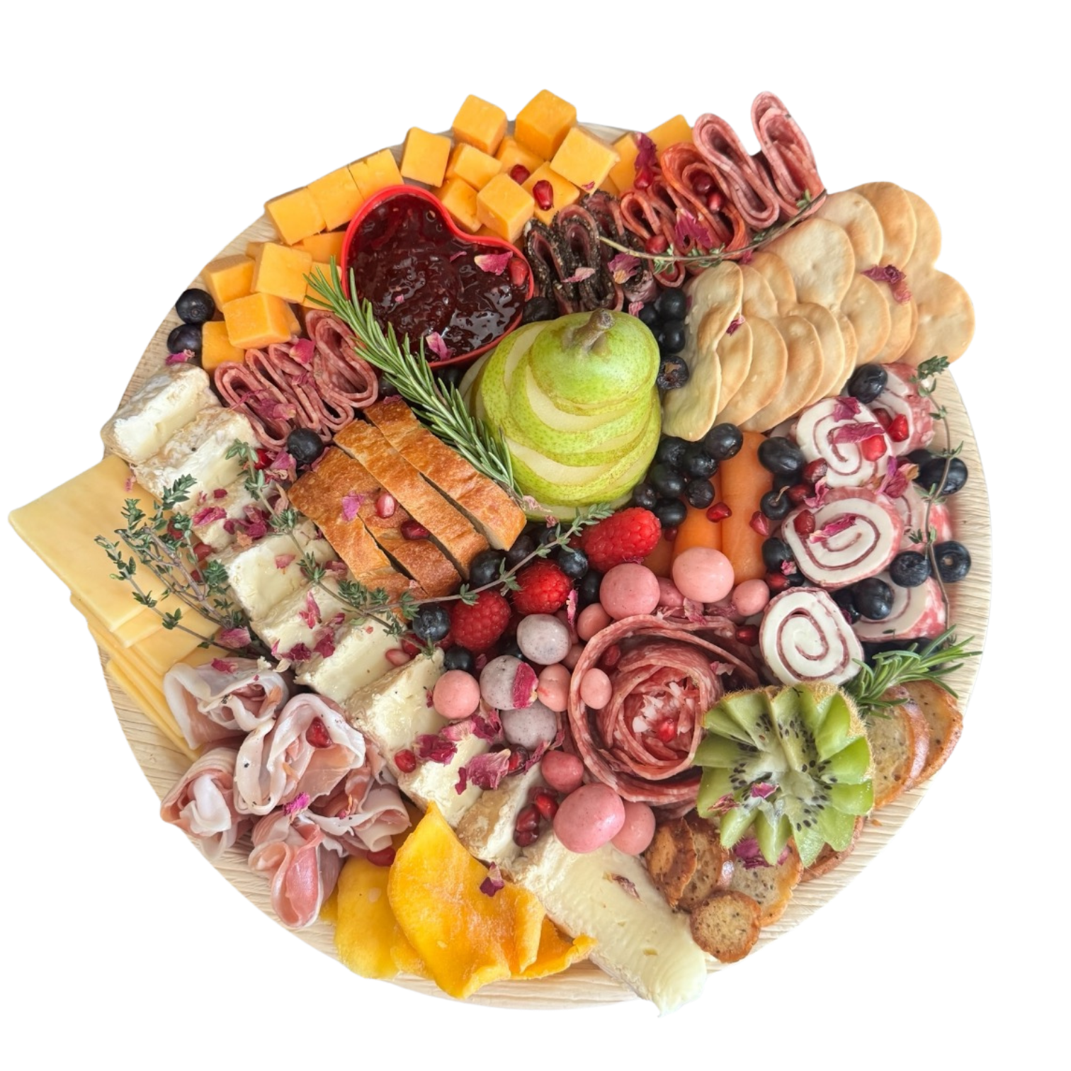 A luxury charcuterie board for 2-4 people by Brie & Burrata in San Diego.