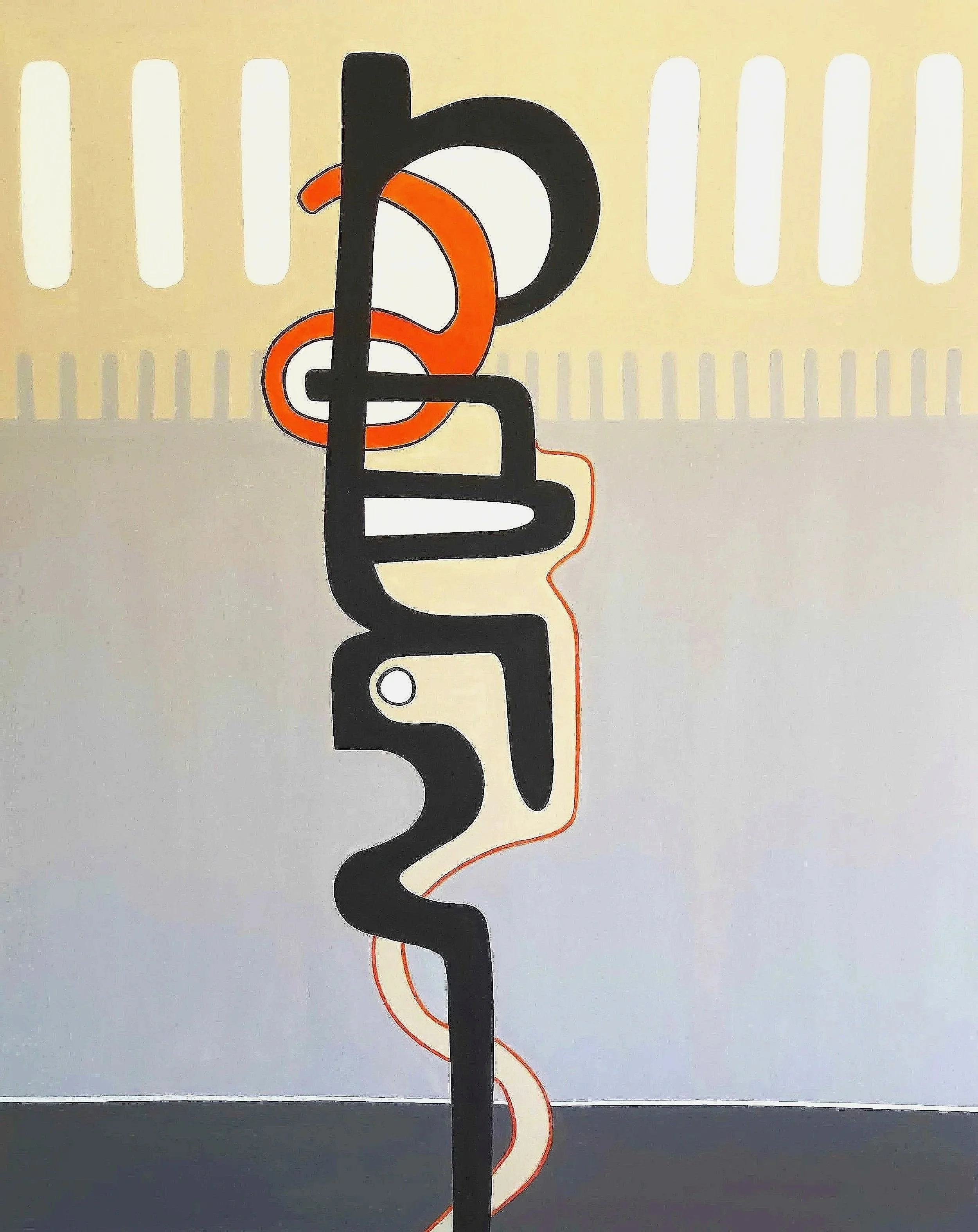 Totum, 2024. Acrylic on Canvas - 48" x 60"