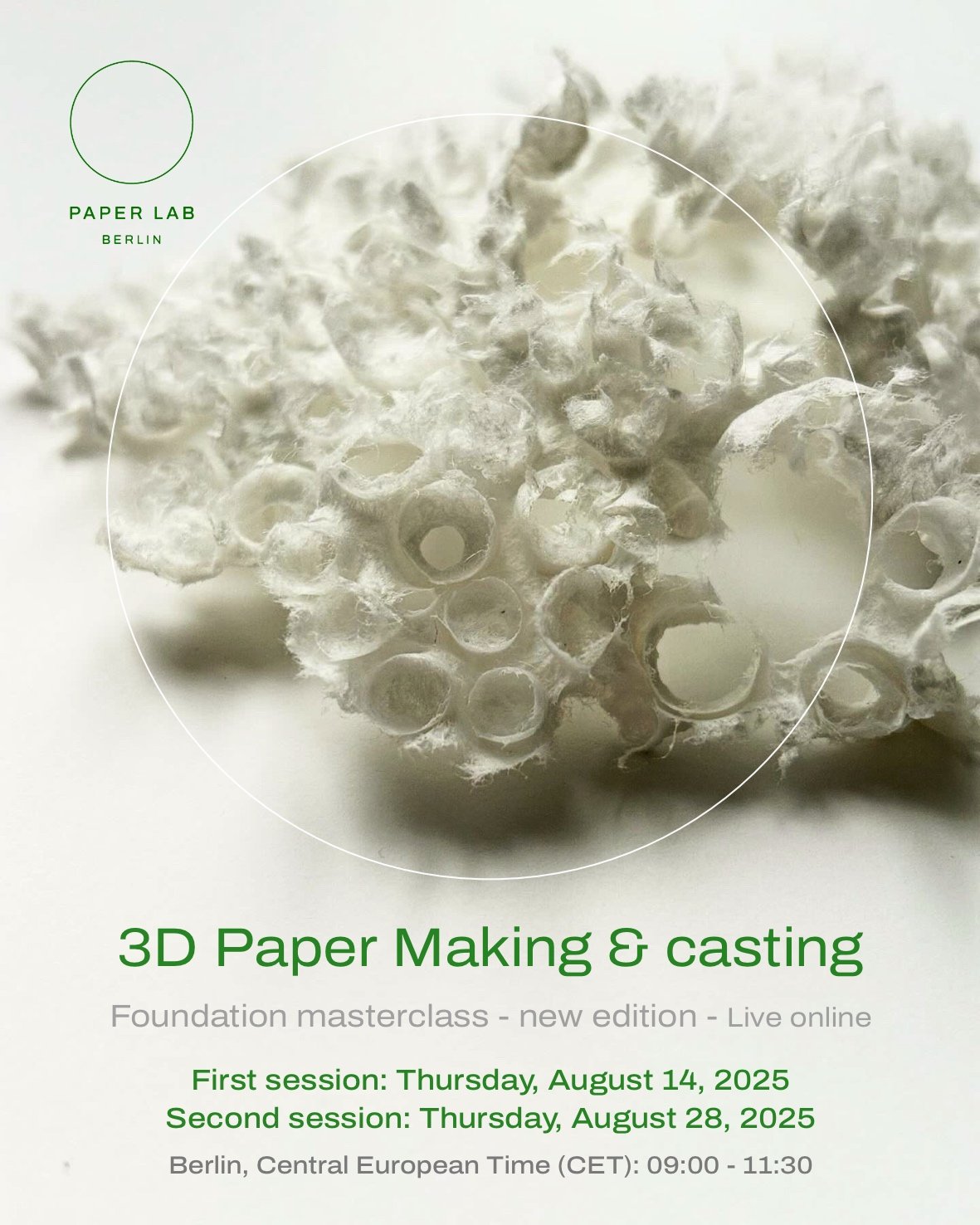 3D Paper making & casting - Foundations - new edition