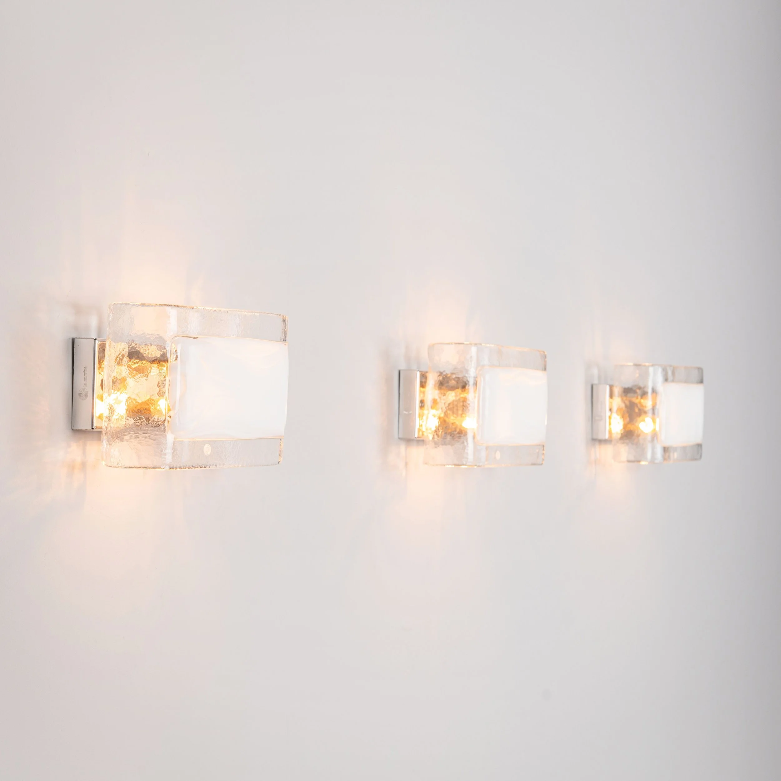 La Murrina wall lamps in Murano glass