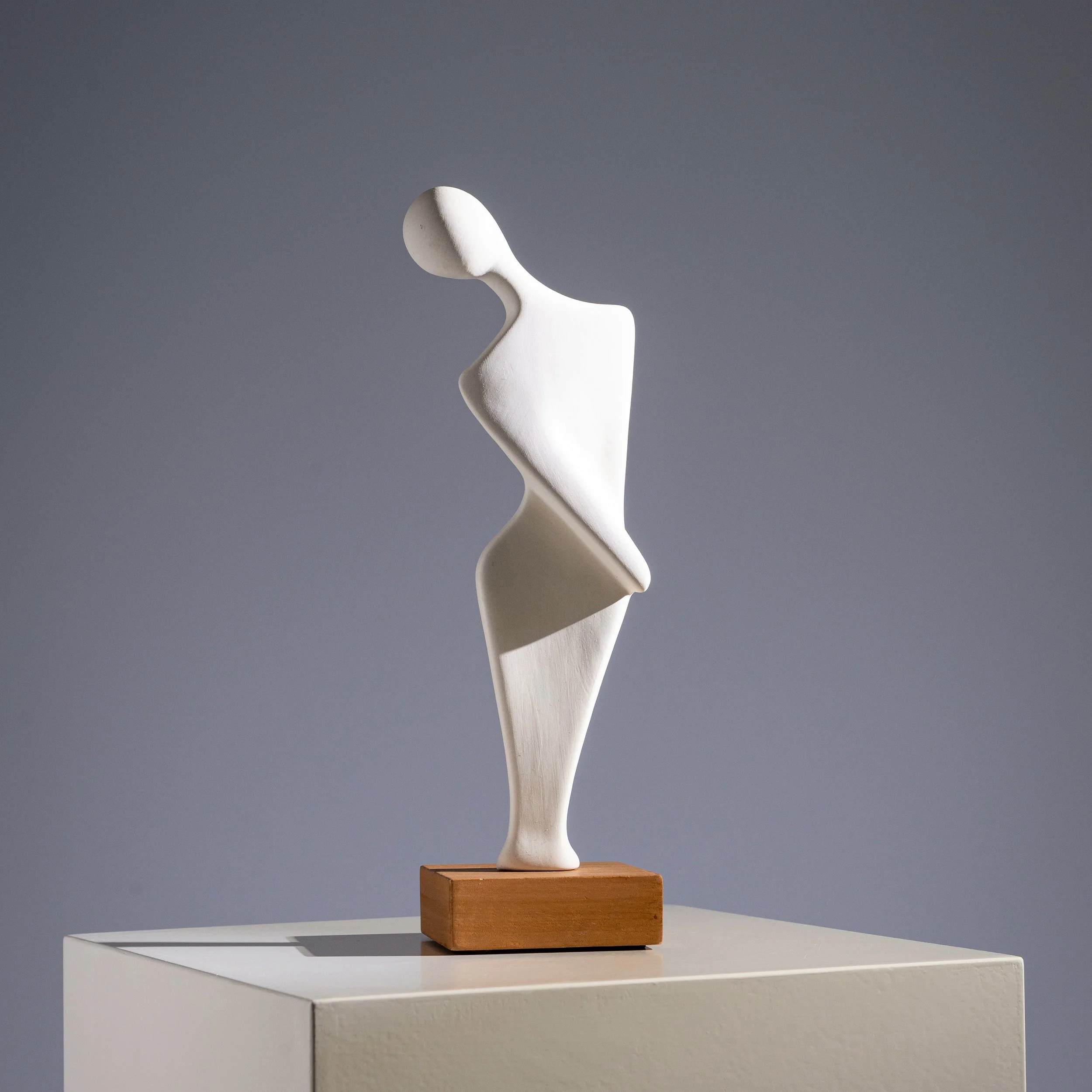 Modernist abstract sculpture