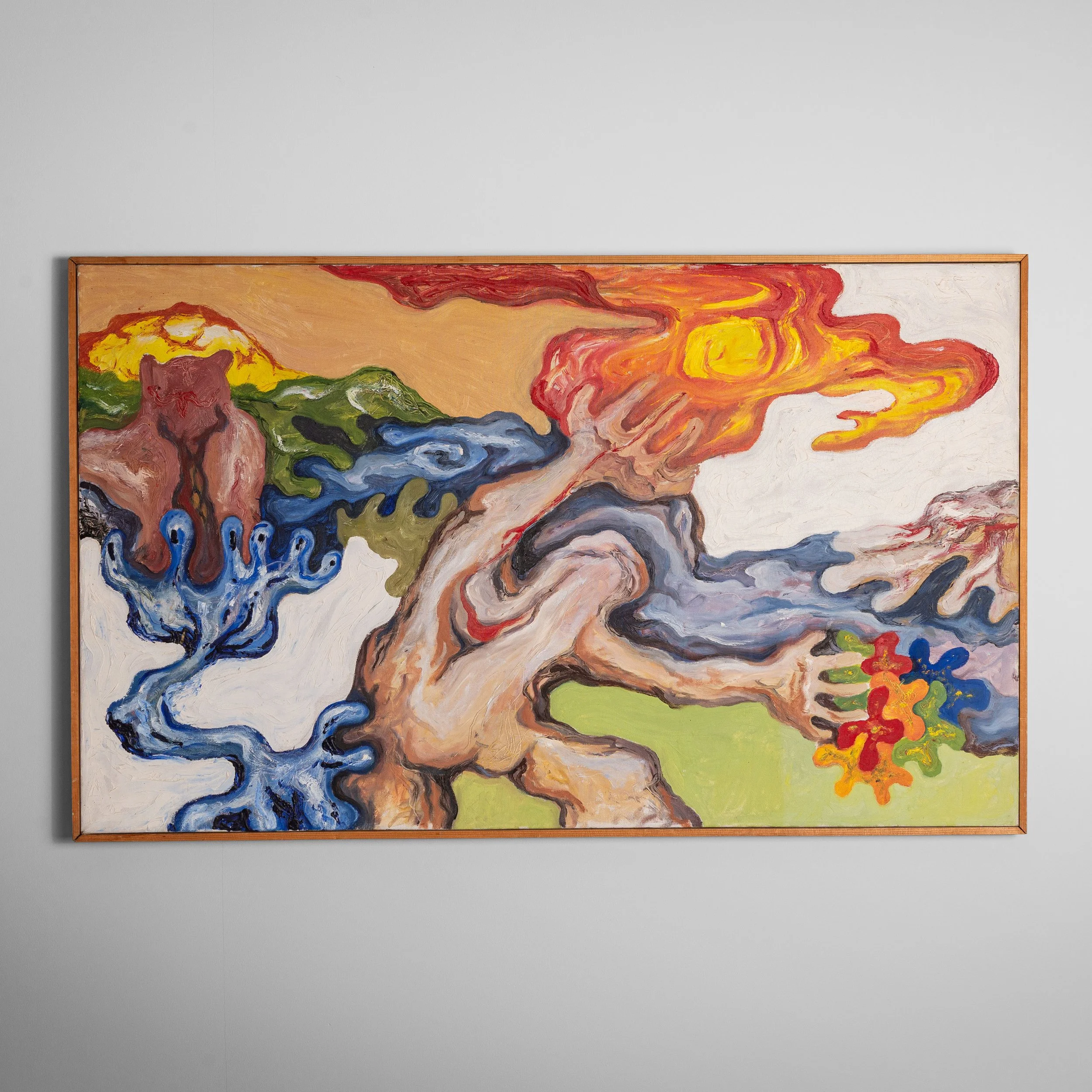 Abstract figure under the sun 1 of 2