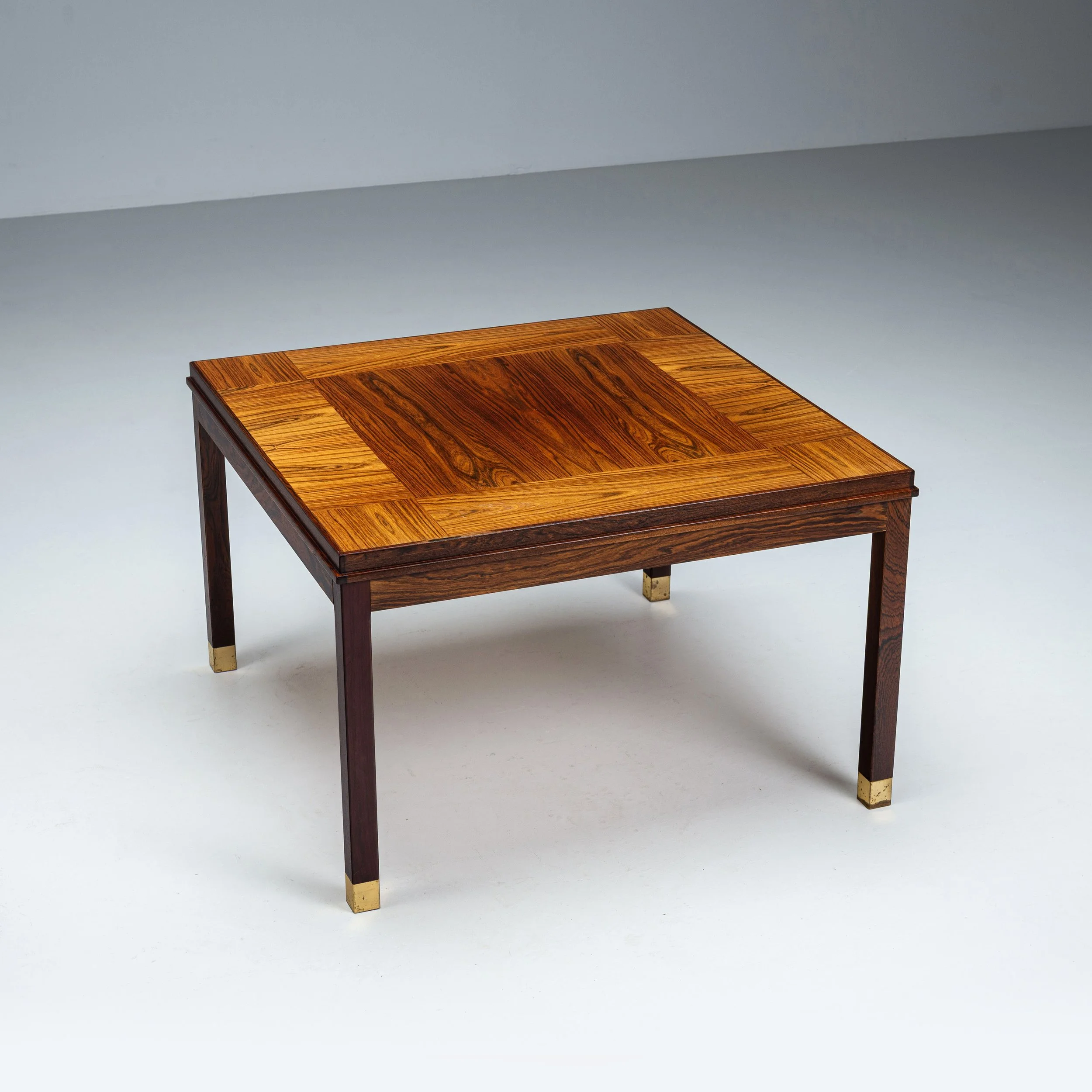 HMB Möbler square rosewood coffee table