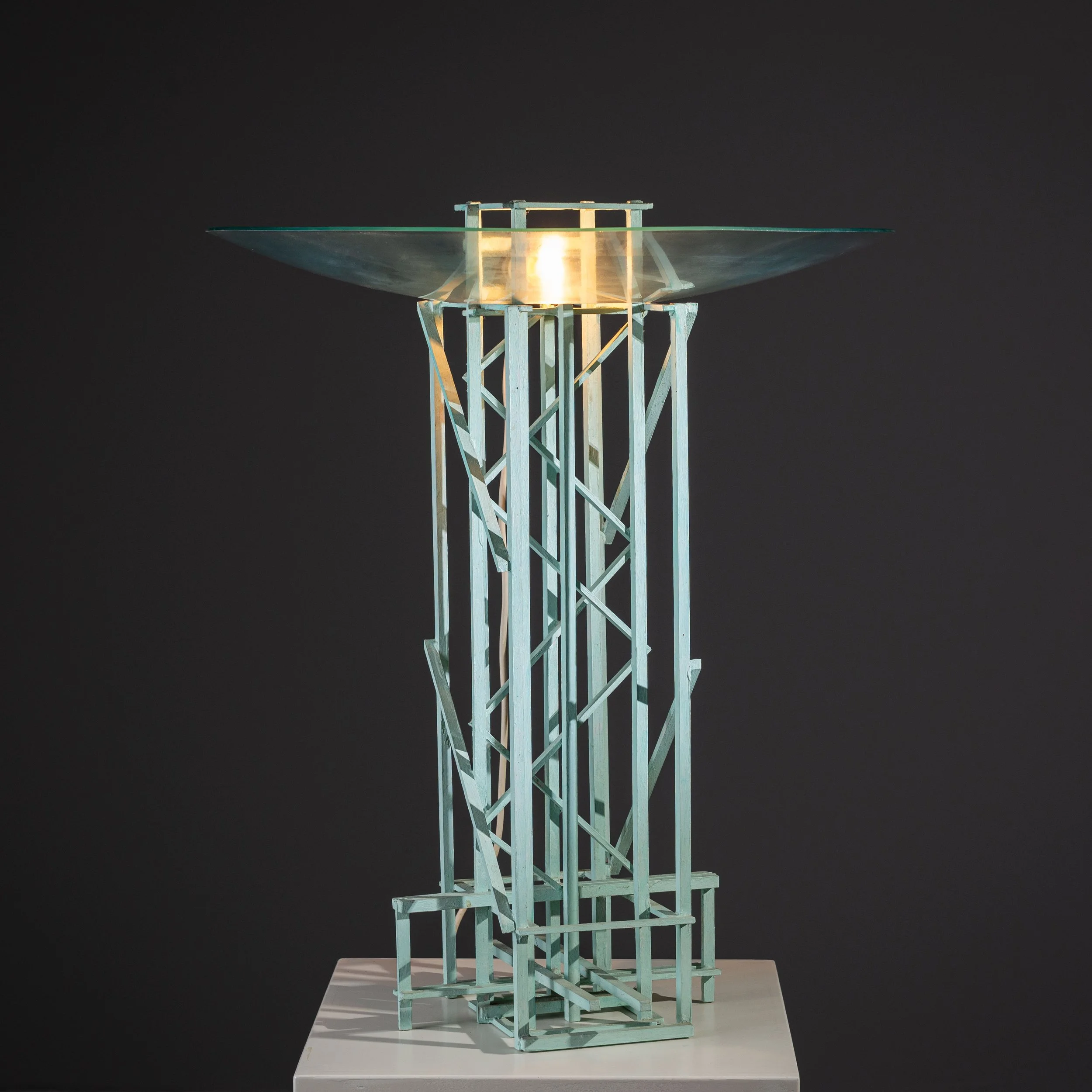 Constructivist table or floor lamp
