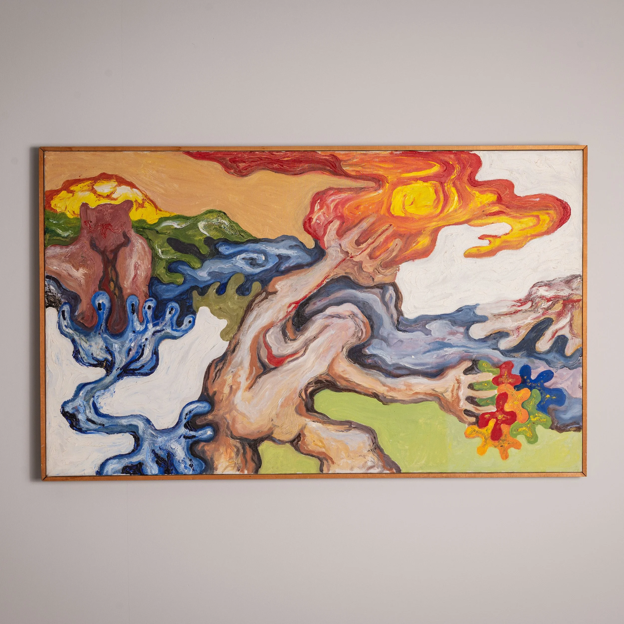 Abstract figure under the sun 1 of 2