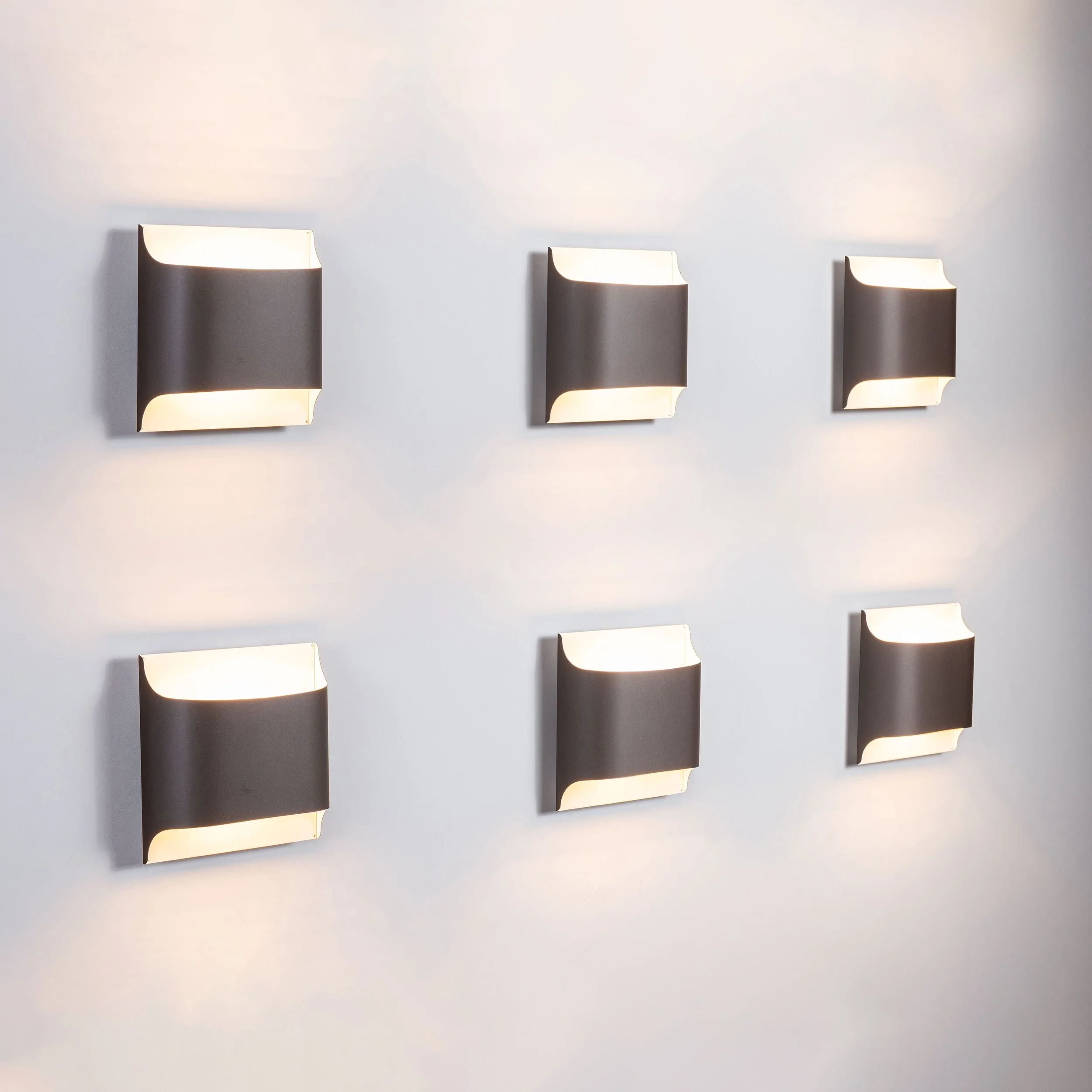 Set of wall lamps by Rolf Krüger and Dieter Witte for Staff