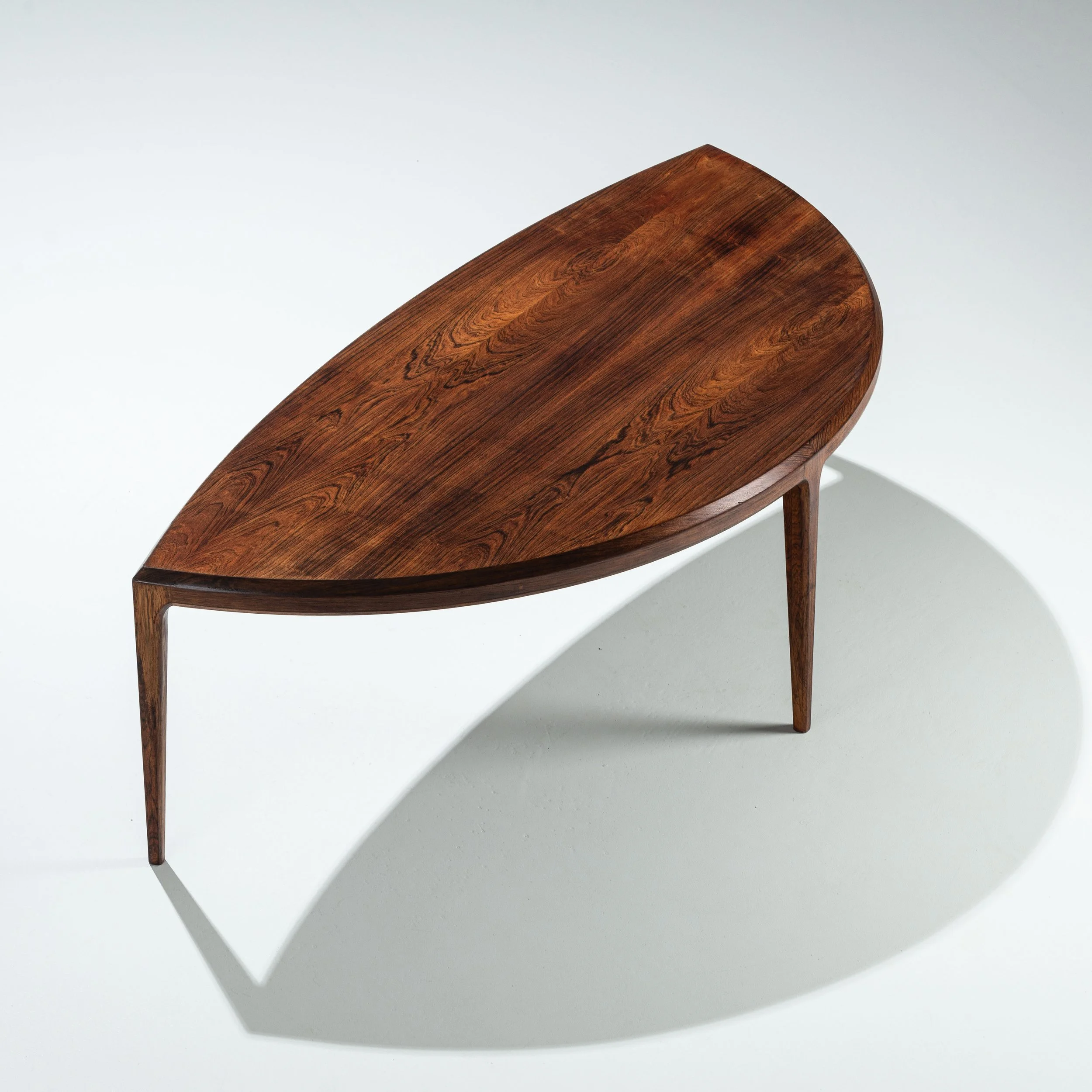 Johannes Andersen rosewood coffeetable for Silkeborg