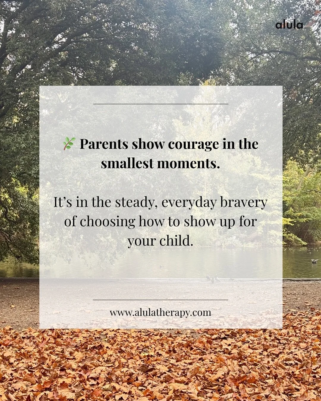 🌿 Courage in parenting is in the small choices you make every day&hellip; to pause, to repair, to try again, to respond differently than how you were raised.

These moments might feel ordinary, but they&rsquo;re shaping your child&rsquo;s sense of s