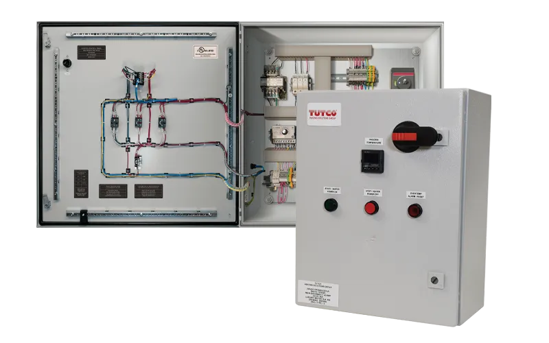 Tutco Farnam heater control panel and thermal process controller