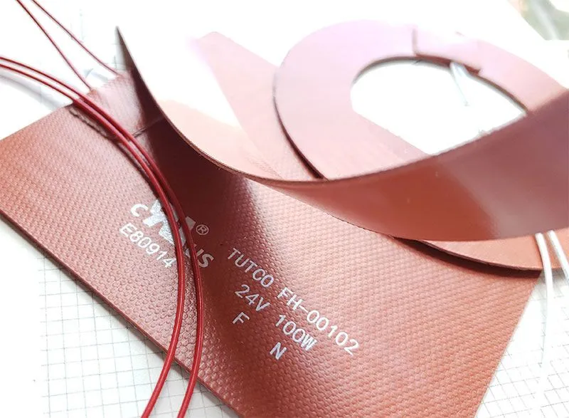 Tutco Farnam silicone flexible surface heater