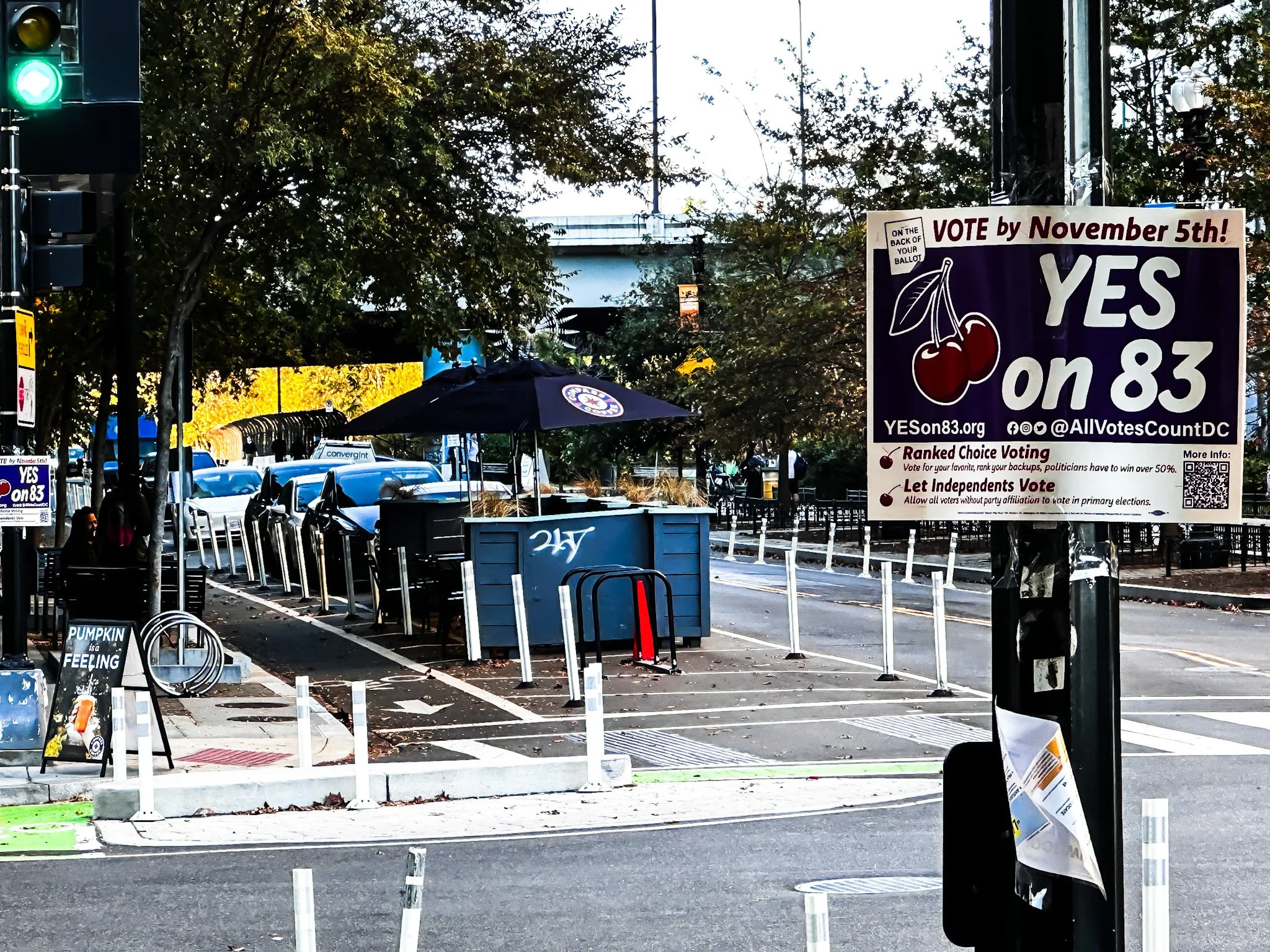 The route to I83 could be blocked, despite clear support
