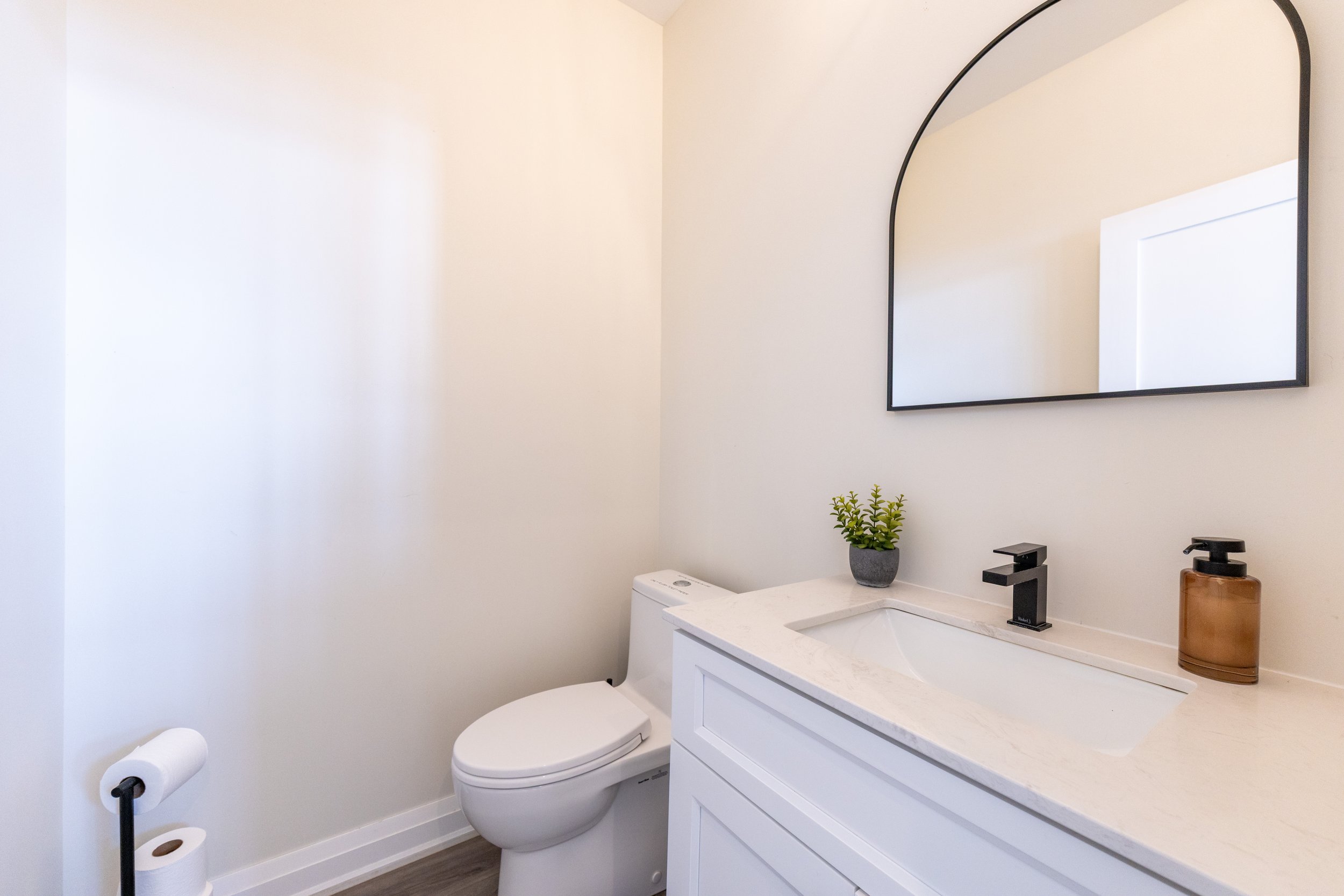 Powder Room on Main Floor