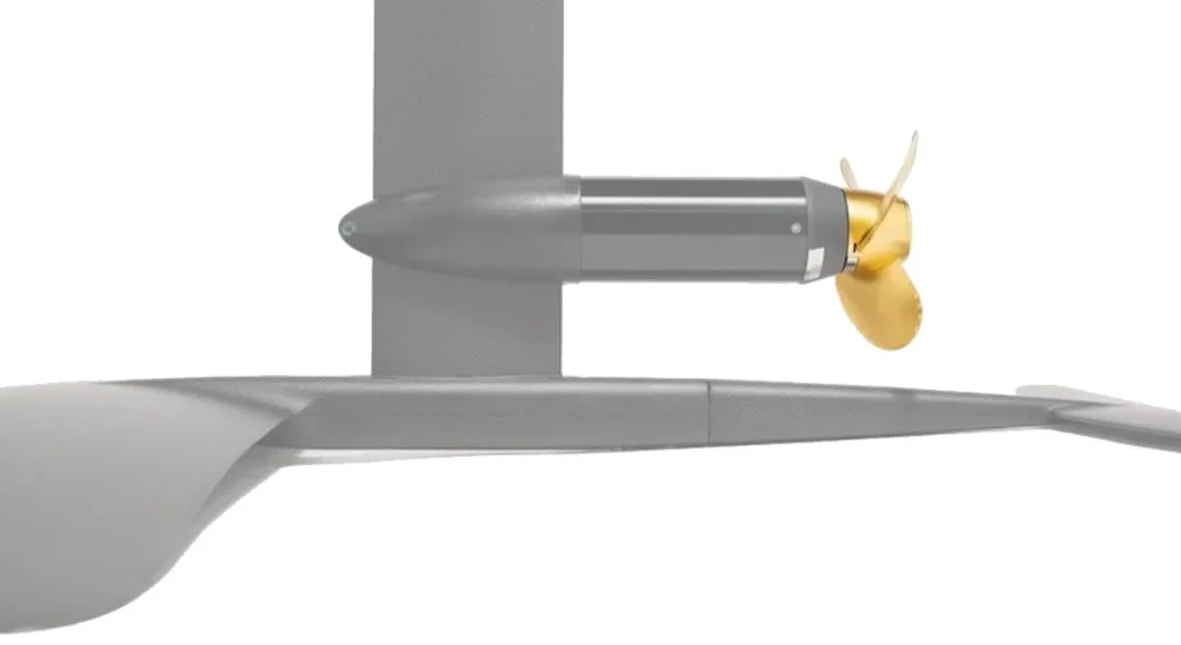 LIFT FOILS efoil propulsion system with LCS fixed prop