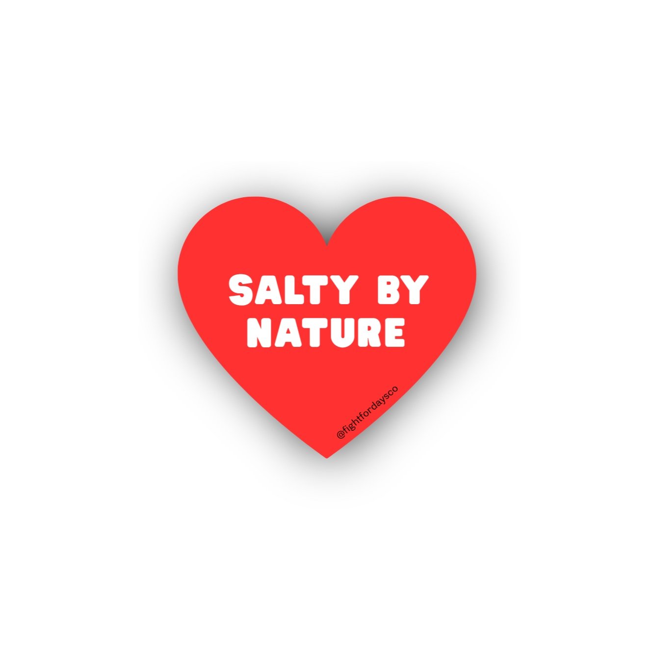 Salty By Nature Sticker
