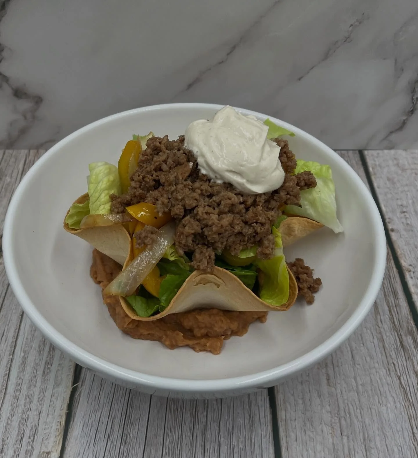 Ground Turkey Fajita Salad