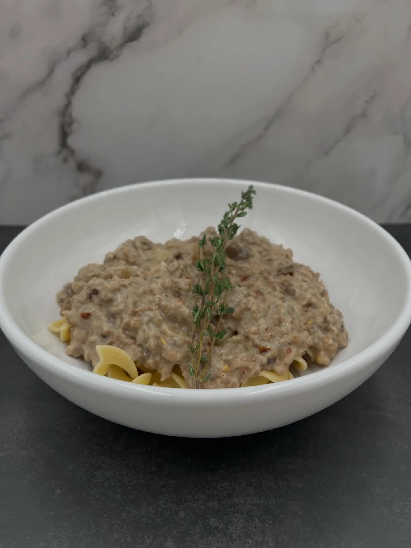 Impossible &ldquo;Beef&rdquo; Stroganoff