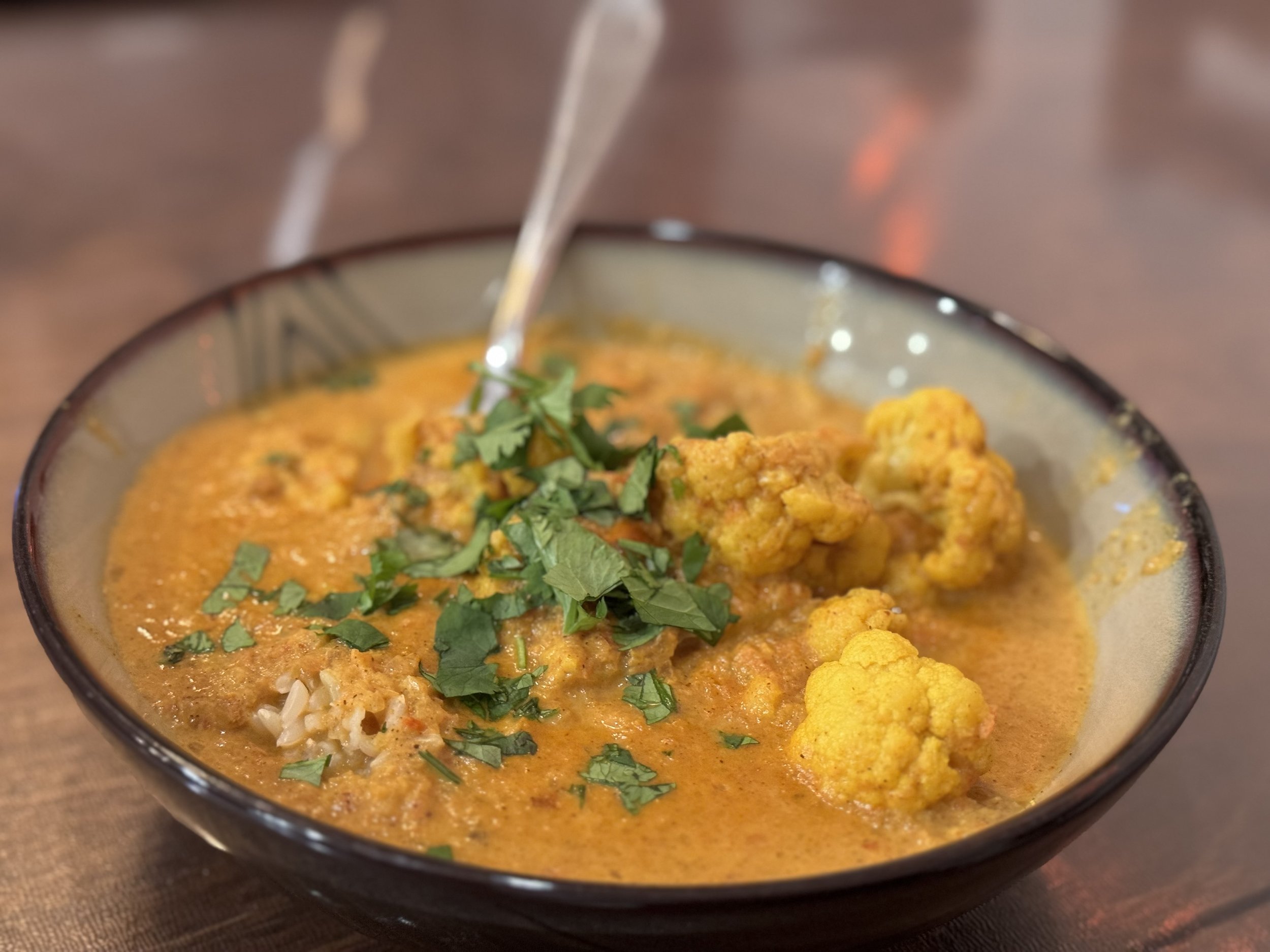 Cauliflower Coconut Curry