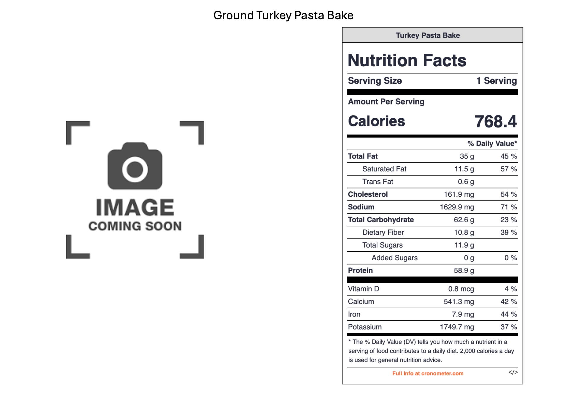Placeholder image with a camera icon and the text 'Image Coming Soon'.