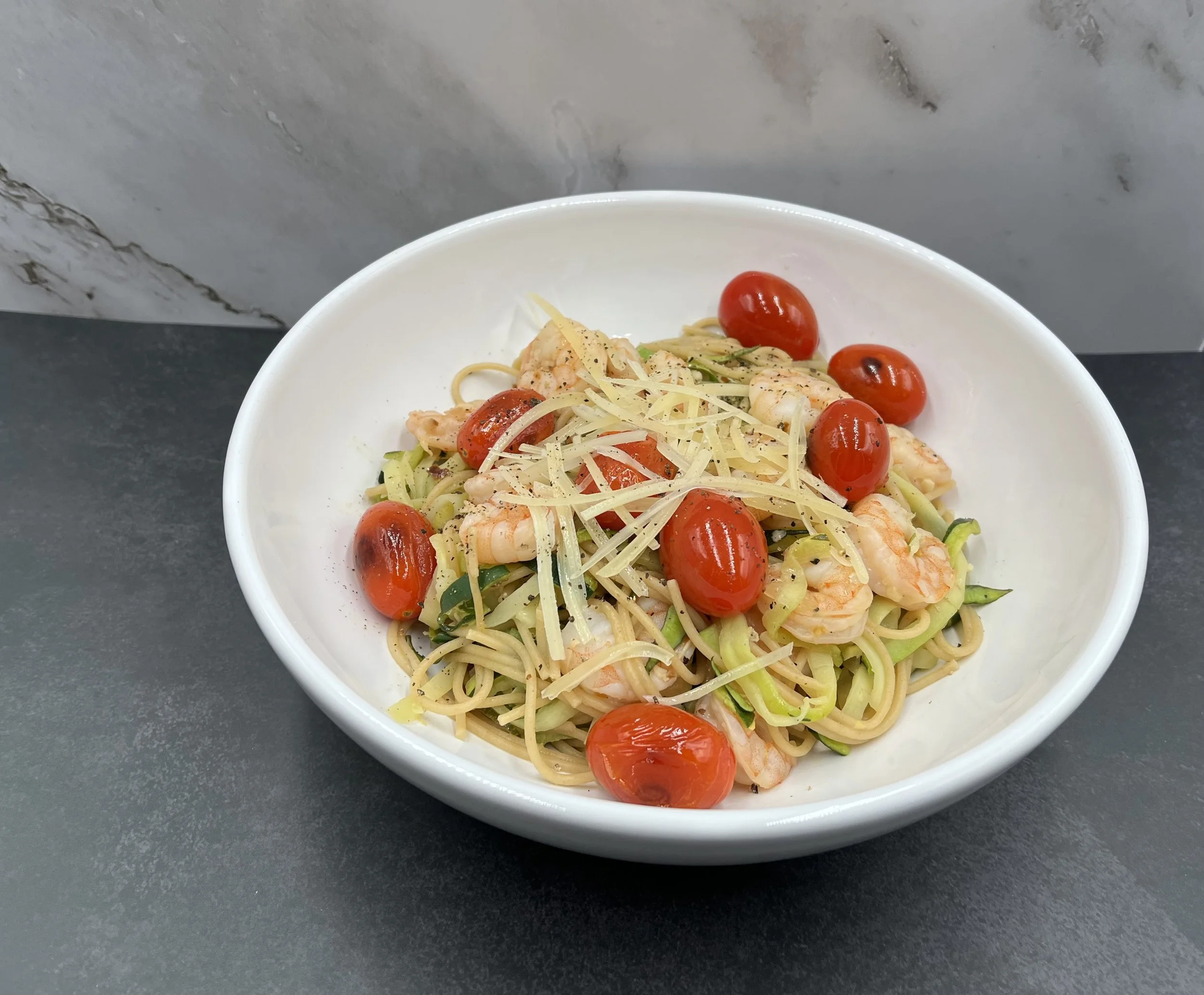 Zoodle Shrimp Scampi