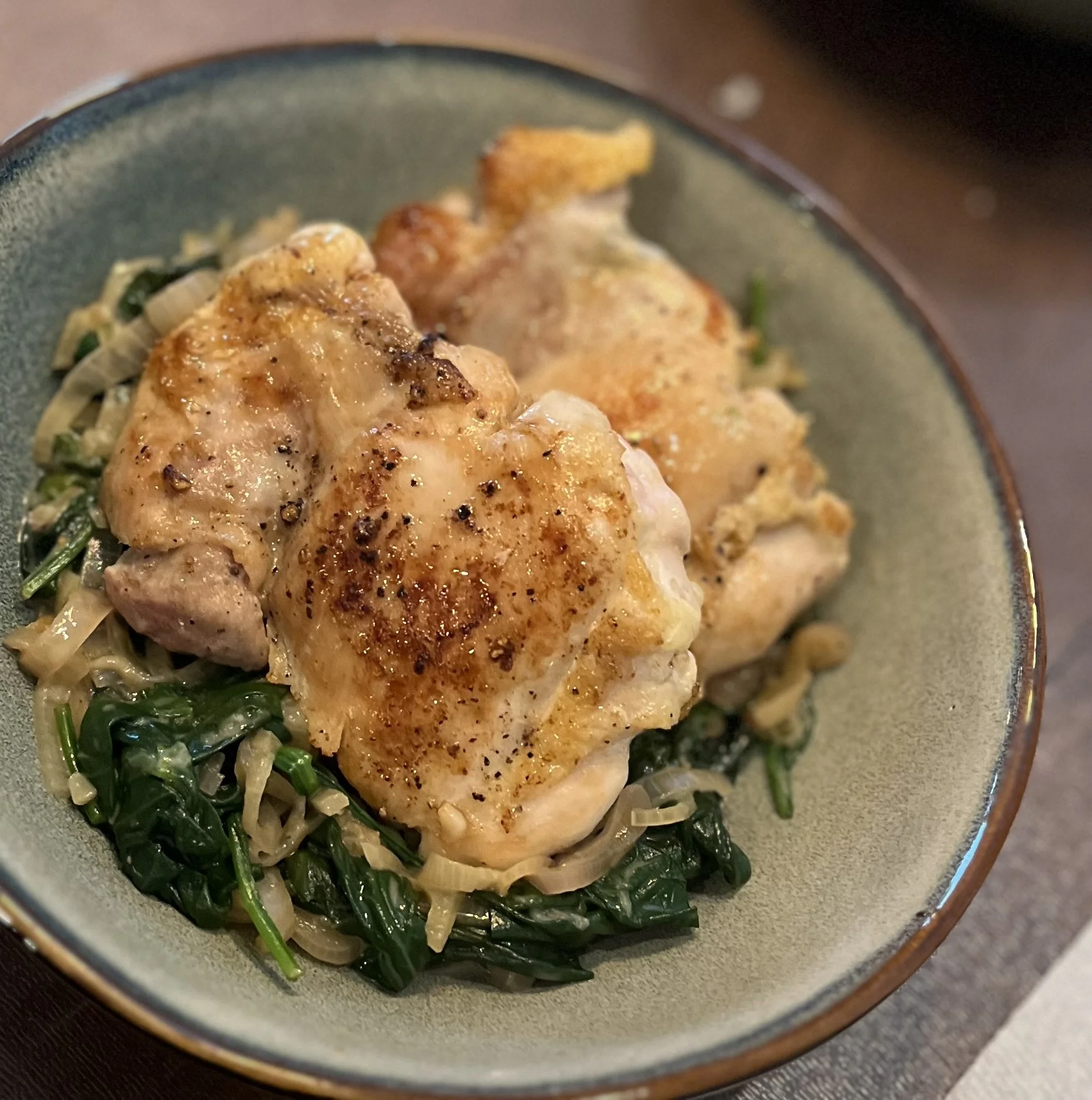 Chicken Thighs with Shallots