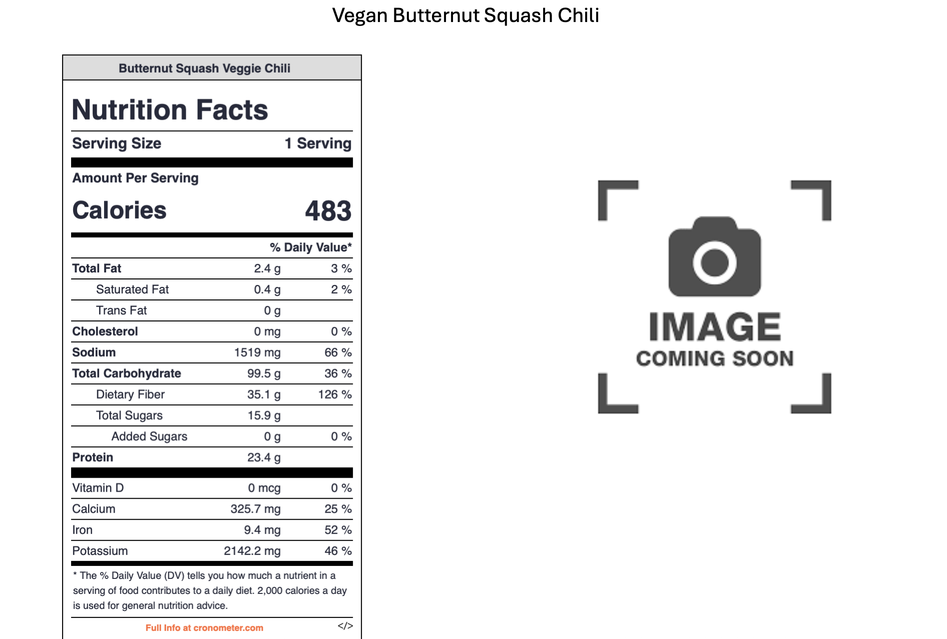 Placeholder image with a camera icon and the text 'Image Coming Soon' centered on a gray background.
