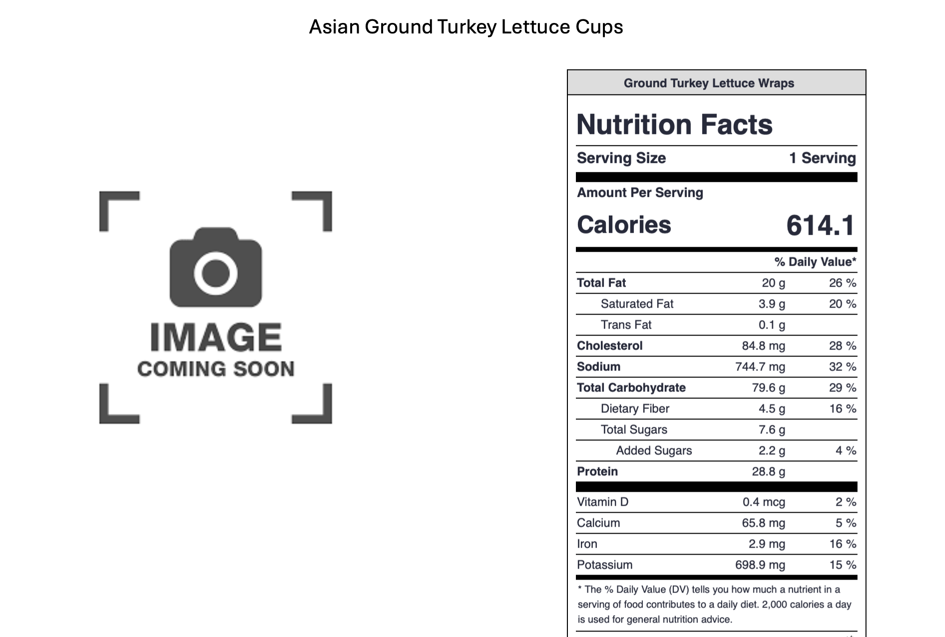 Placeholder image with the text 'Image Coming Soon' and a camera icon in the center.