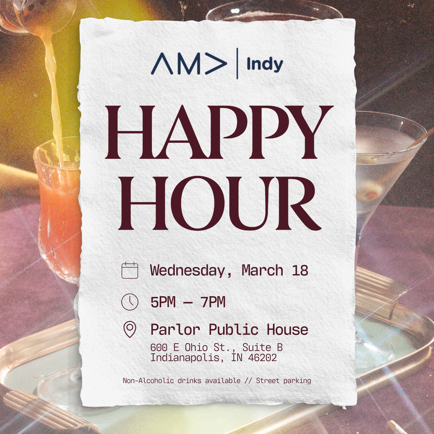 AMA Indy Happy Hour - Parlor Public House