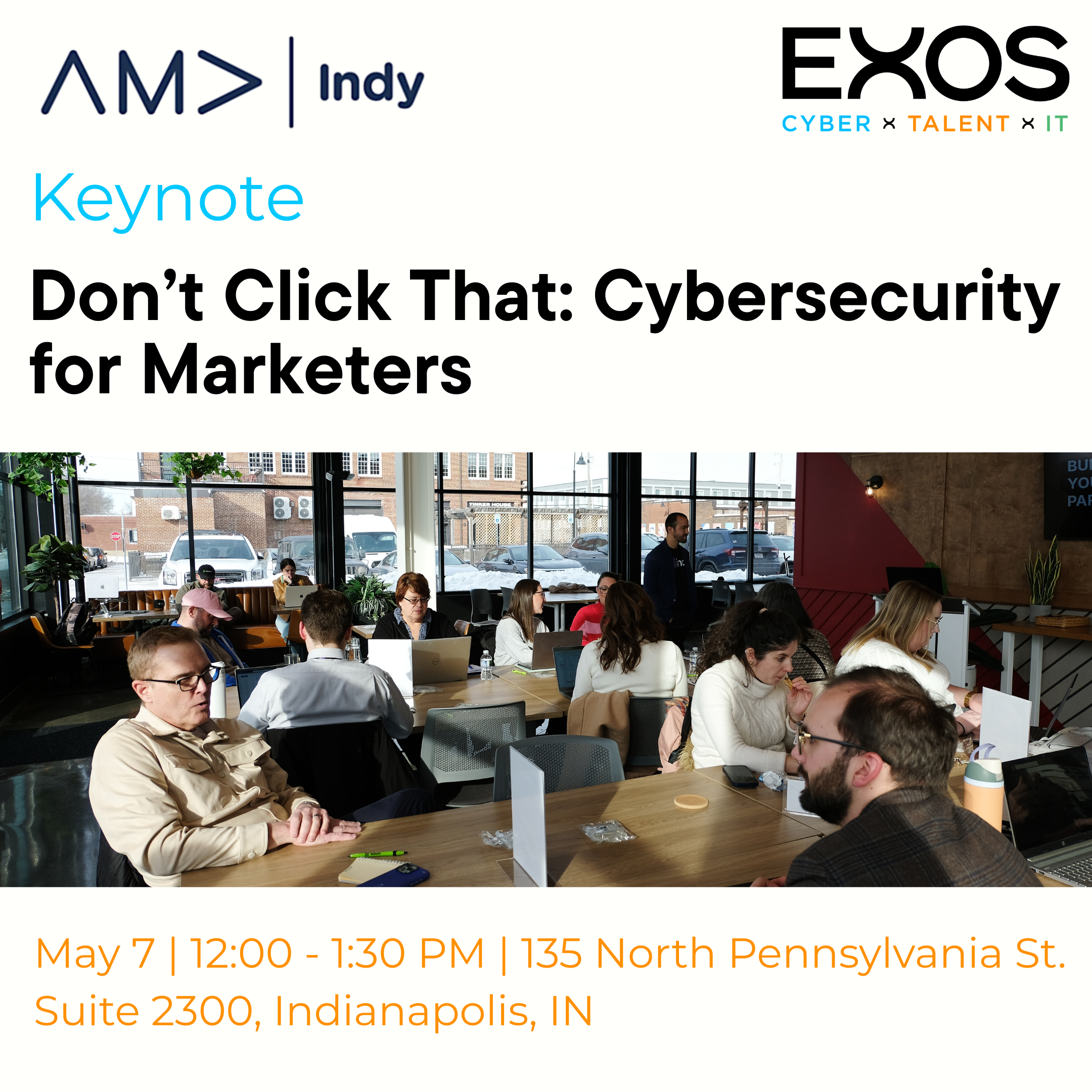 AMA Keynote - Don’t Click That: Cybersecurity for Marketers