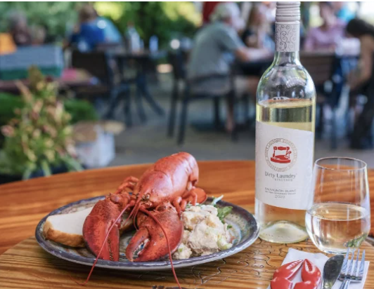 Wine &amp; Brine Lobster Night at Dirty Laundry