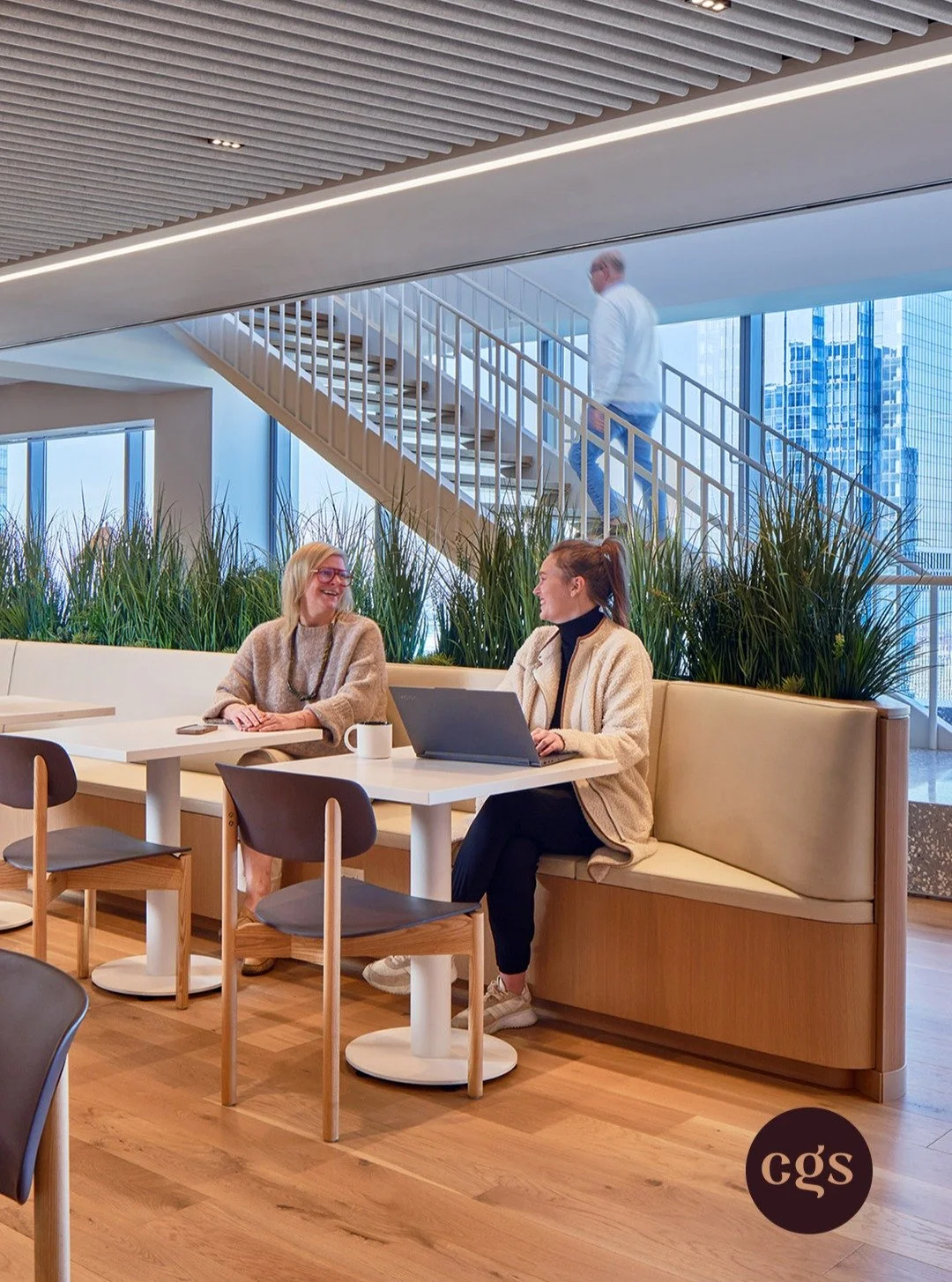 Bring the outdoors in 🌿 Light, plants, natural materials, and soft curves &mdash; small design moves that make work feel better. See how Charlie Greene Studio transformed three offices with simple biophilic strategies that boost wellbeing and focus.