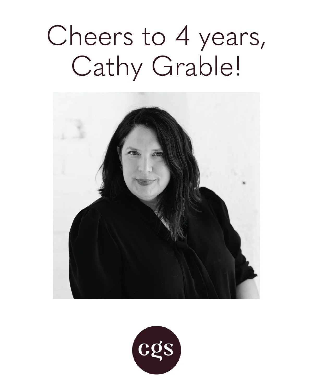 Wow, four years have gone by in a flash, @grablecathy ! Thank you for all you do to make CGS what it is. 

#charliegreenestudio
#thebestteam