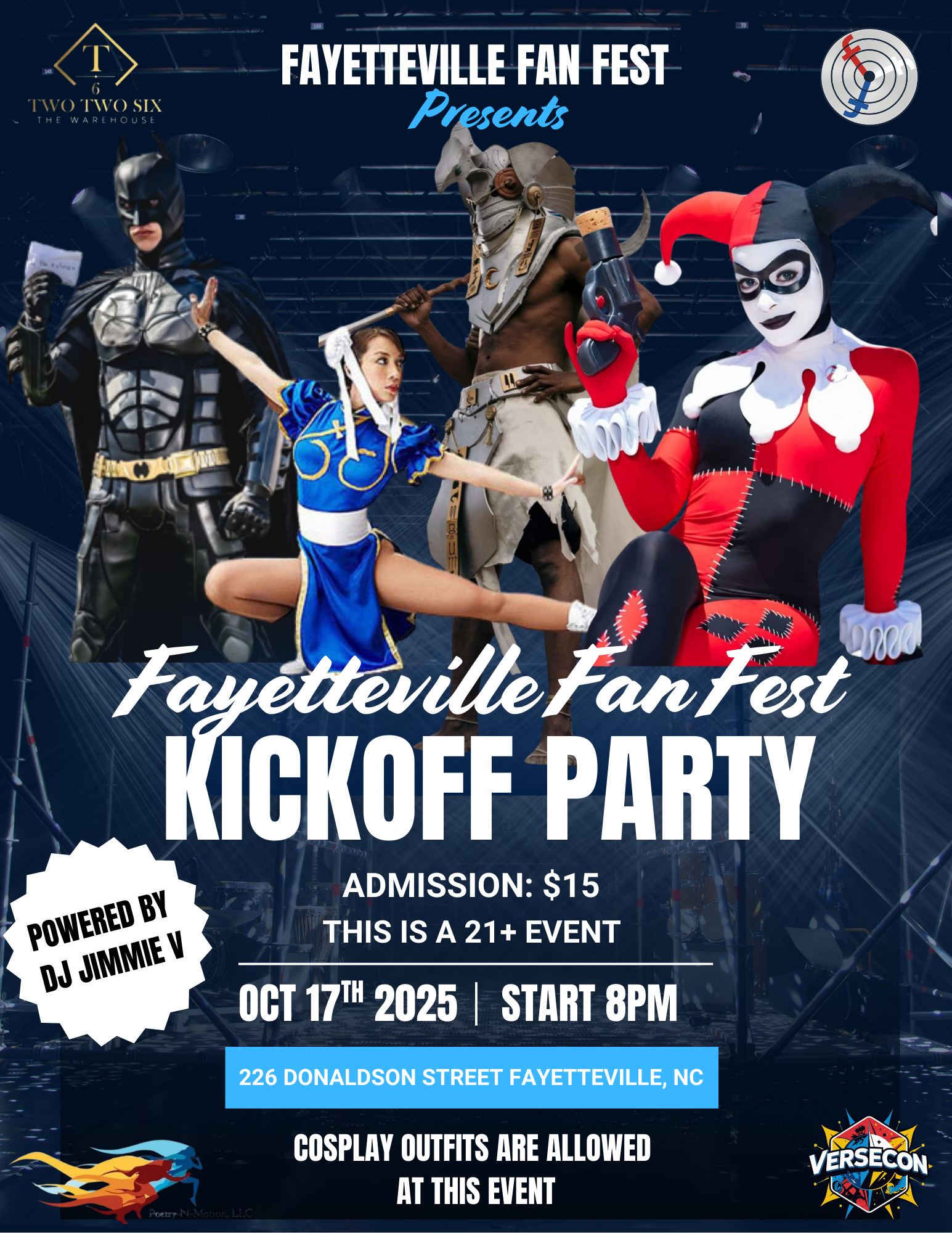FAYETTEVILLE FAN FEST KICKOFF PARTY
