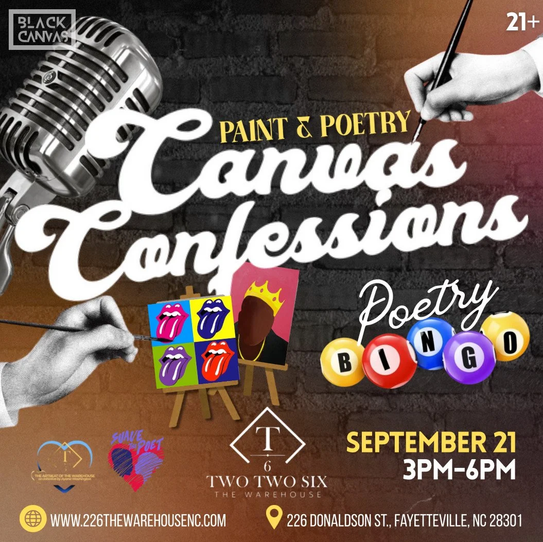 Canvas Confessions: Poetry Bingo