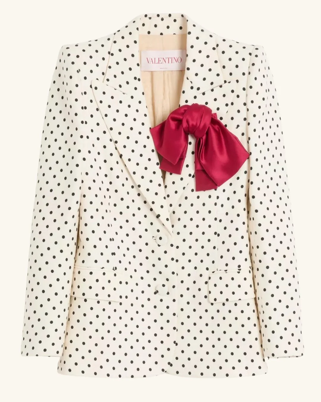 Veste En Supergran À Imprimé Plusdepois valentino