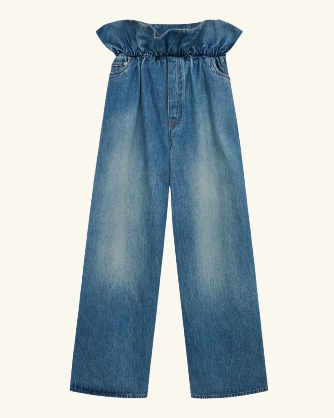 Jean Flamenco en denim loewe 