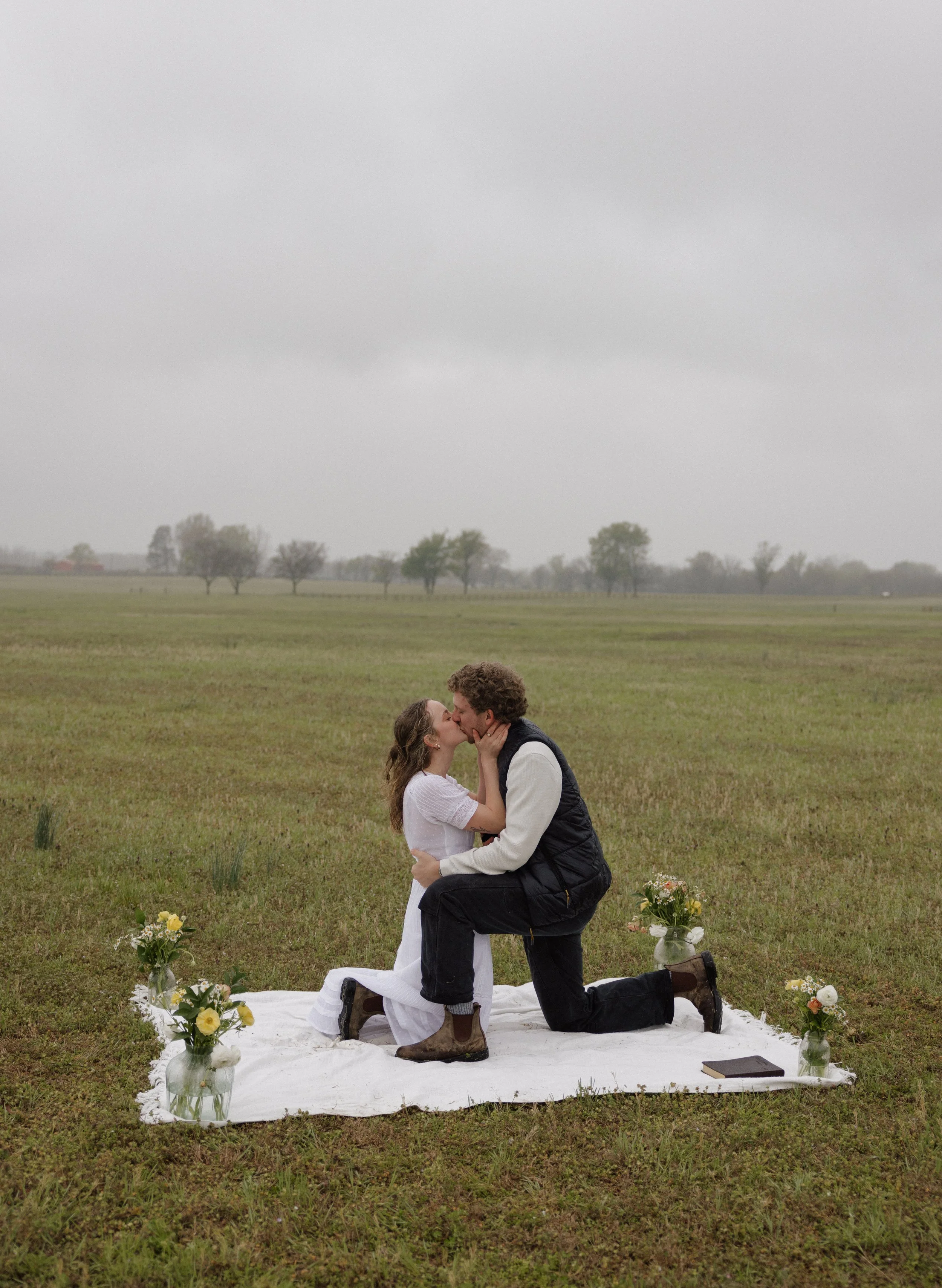 Proposal at a Family Friend’s Estate
