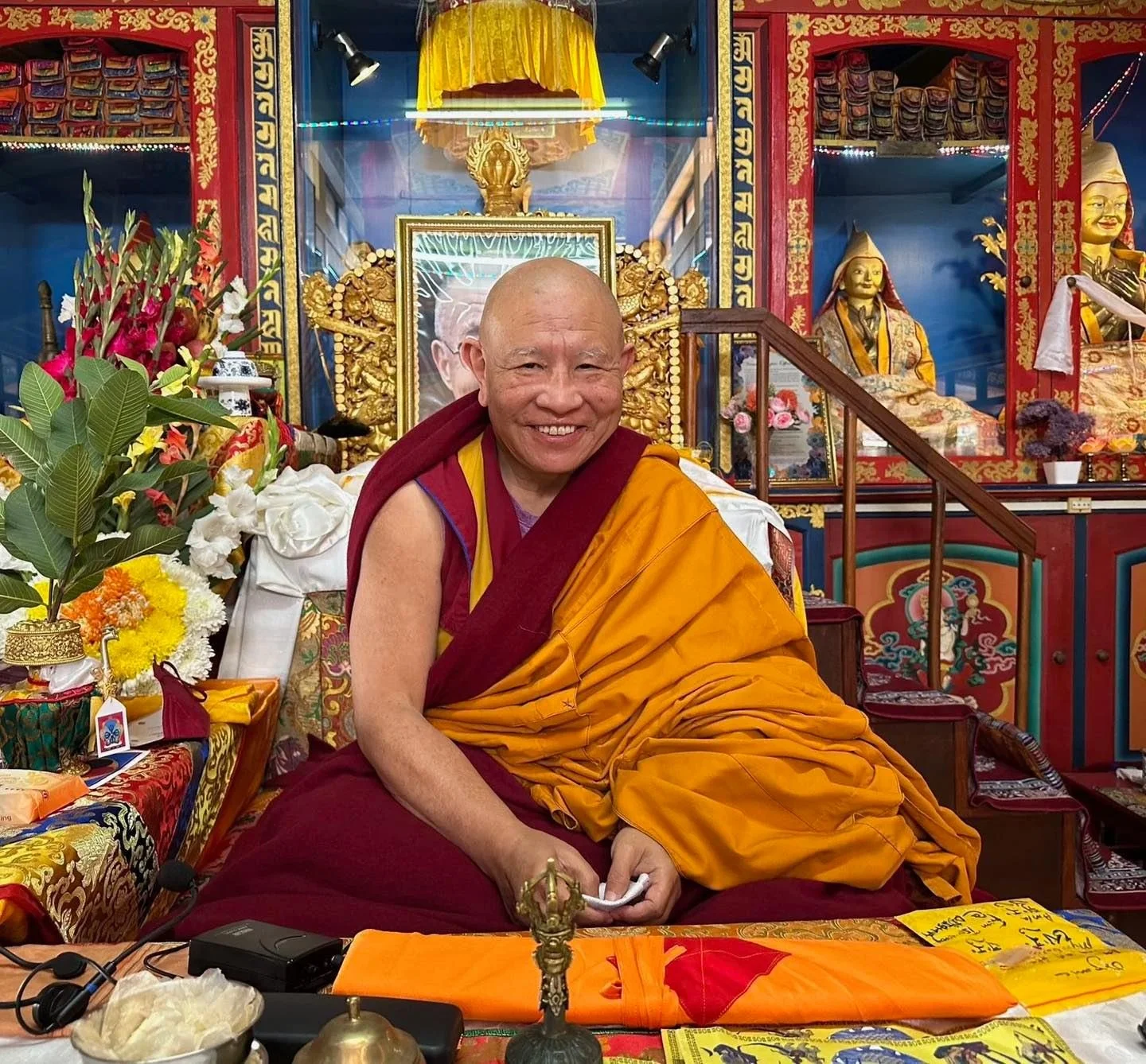 🪷 Kyabje Jhado Rinpoche’s Visit is Drawing Near! 🪷
We are deeply grateful and honoured to welcome His Eminence Kyabje Jhado Rinpoche to Chenrezig Institute this September 4–9, 2025.
Recognised by His Holiness the Dalai Lama and Lama Z