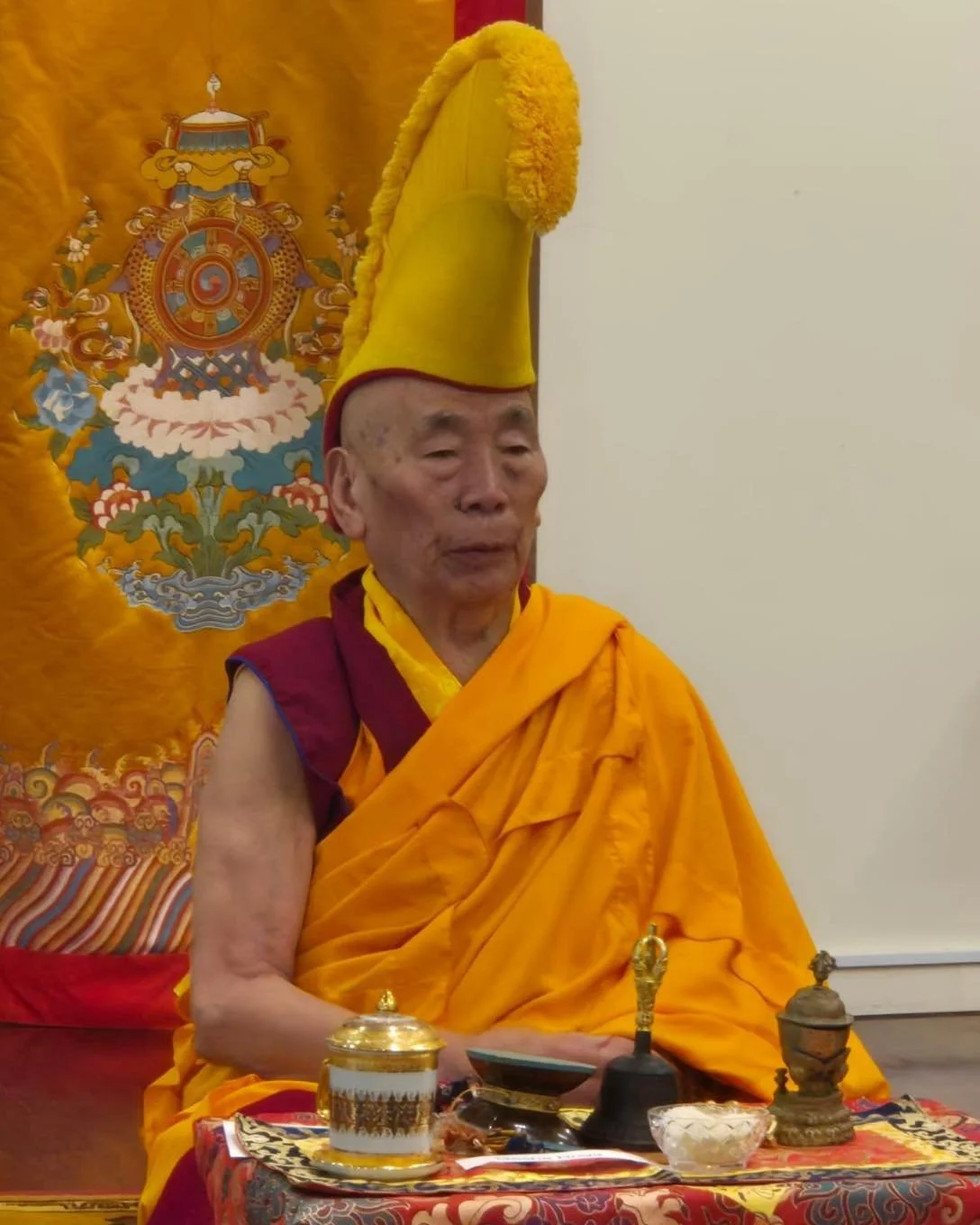 🌟 We’re very honoured to share that Geshe Doga-la will be visiting Chenrezig Institute on the first weekend of November.
During the visit, Geshe-la will bestow the White Tara Long Life Empowerment and the Vajrasattva Jenang (permission to pra