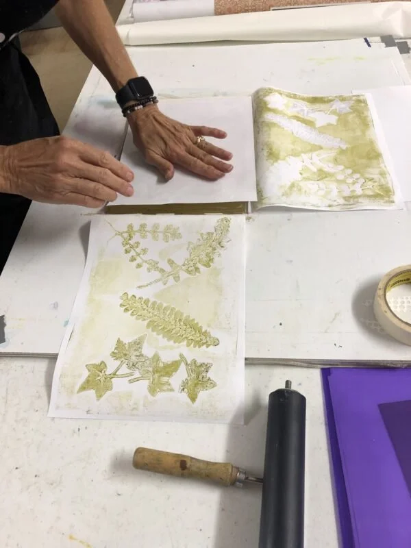 Intermediate Gel Plate Printing Workshop with Maisie-Jane