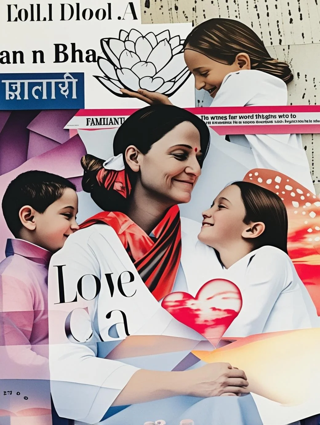 Recreate Valentines Day into whatever expression of love that inspires you! Come join Maria Crampel  this Saturday at the Art Studio for The Art of Turning News into Vision workshop.  This a family-friendly creative workshop that invites participants