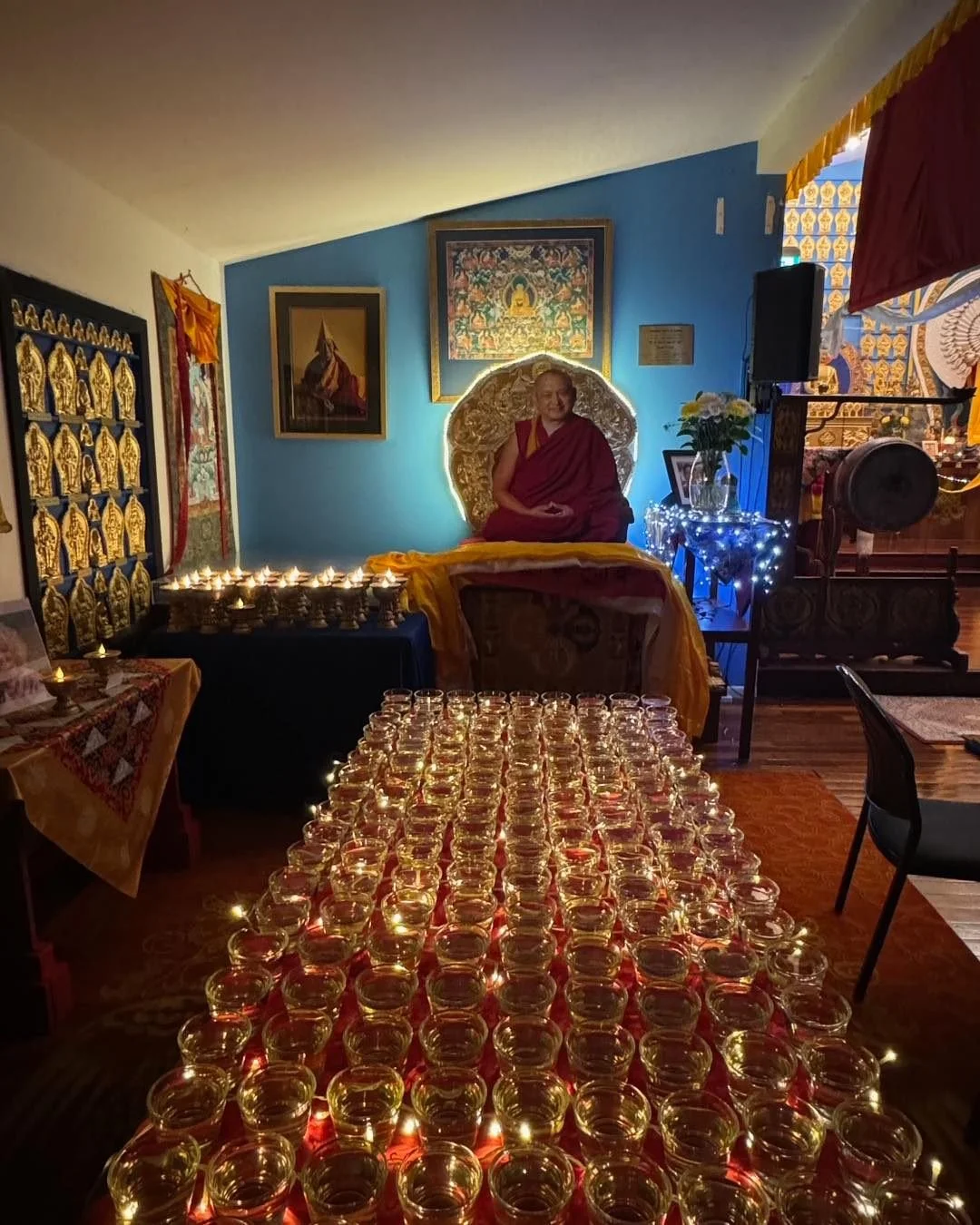 🙏✨ On Monday, 13th April, we gathered in remembrance of our most precious teacher, Lama Zopa Rinpoche, marking three years since he showed the aspect of passing away.

Our day was filled with heartfelt practice&mdash;offering the Chanting of the Nam