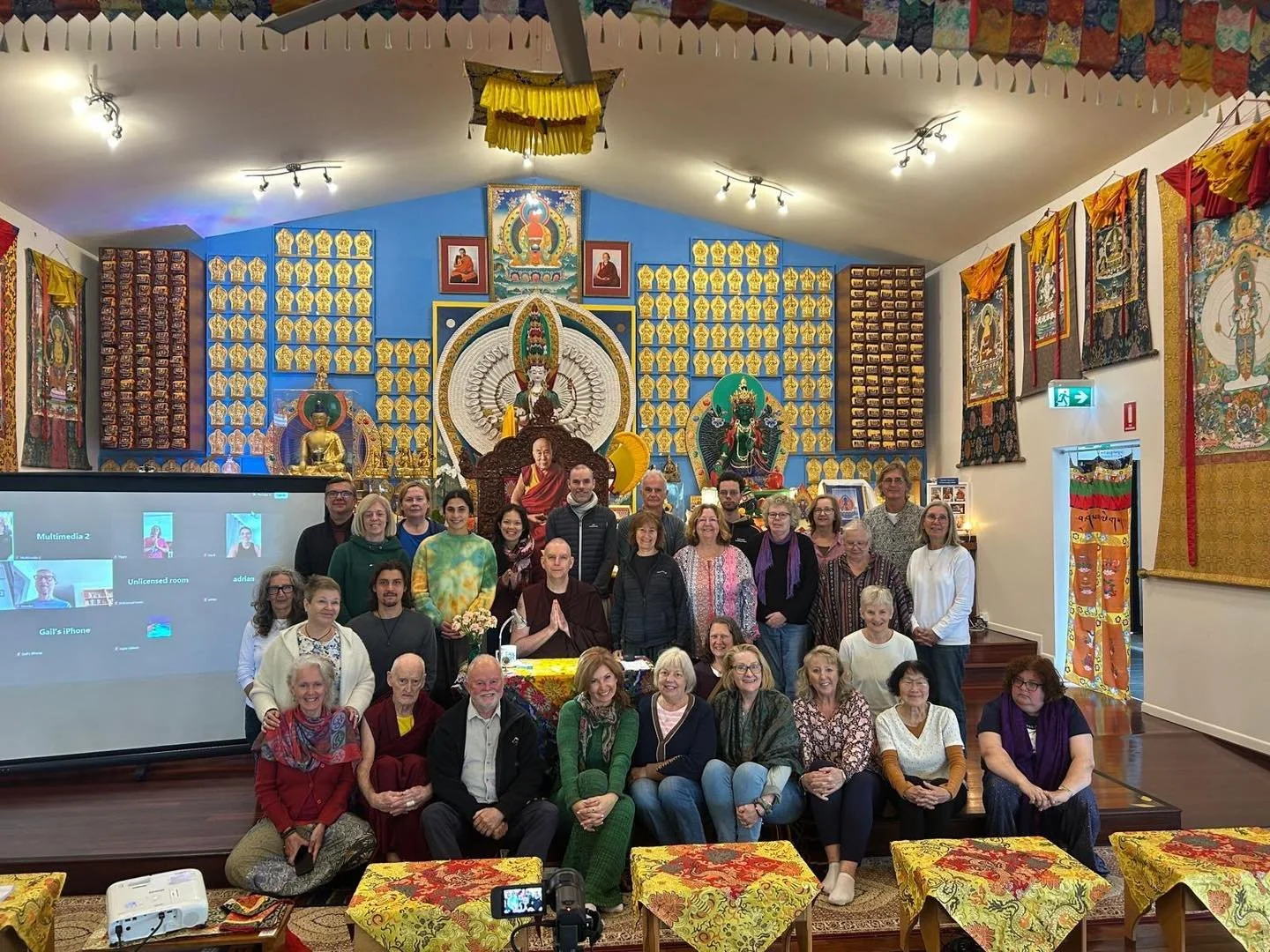 💫 Last weekend, we hosted visiting teacher Ven. Losang Gendun, who offered a public talk on Friday evening followed by a retreat weekend focused on Emptiness.

On his first visit to Australia and Chenrezig Institute, Venerable Gendun quickly earned 